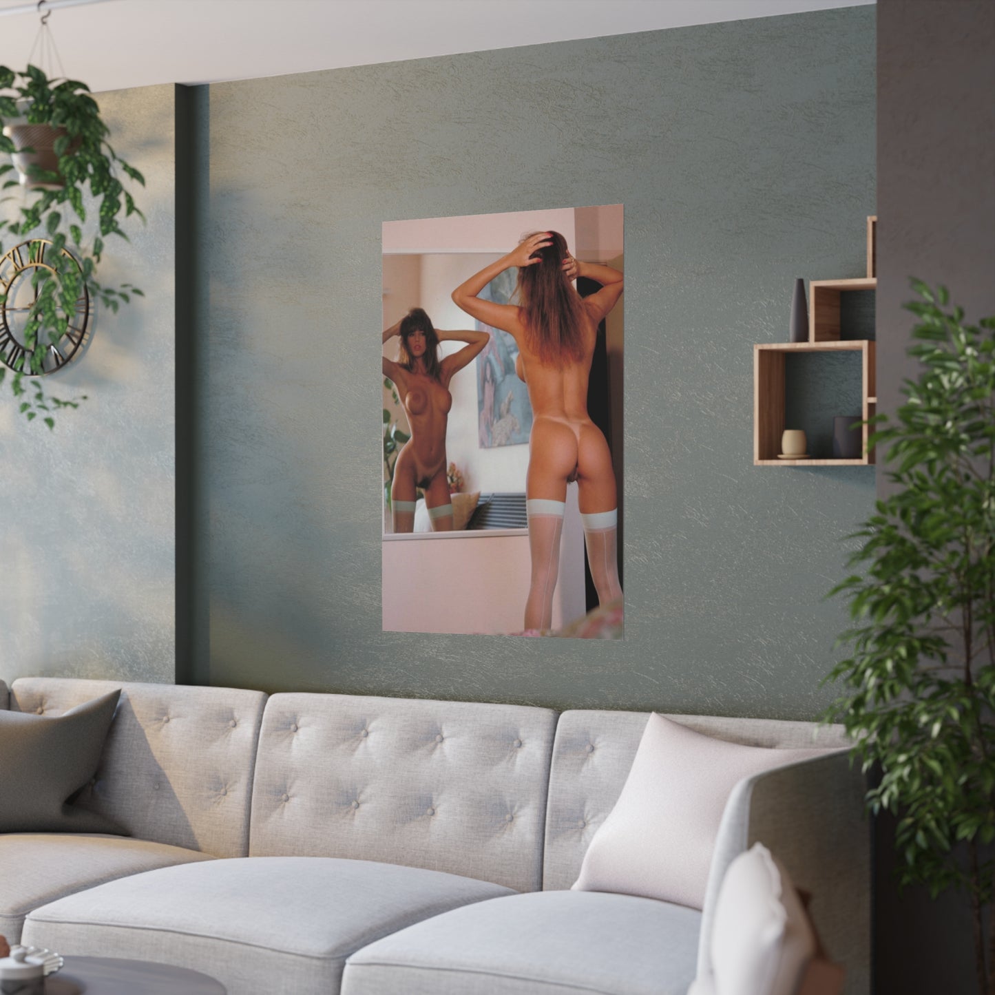 Satin Posters (210gsm) Pornstar Racquel Darrian Nude