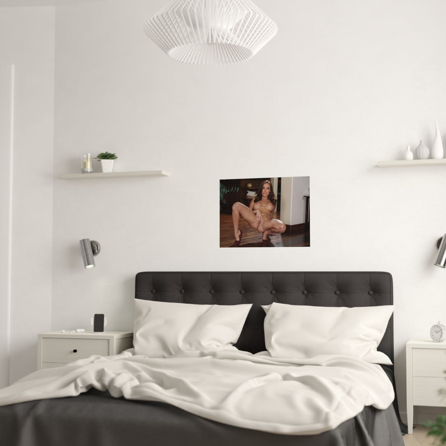 Satin Posters (210gsm) Megan Rain Nude