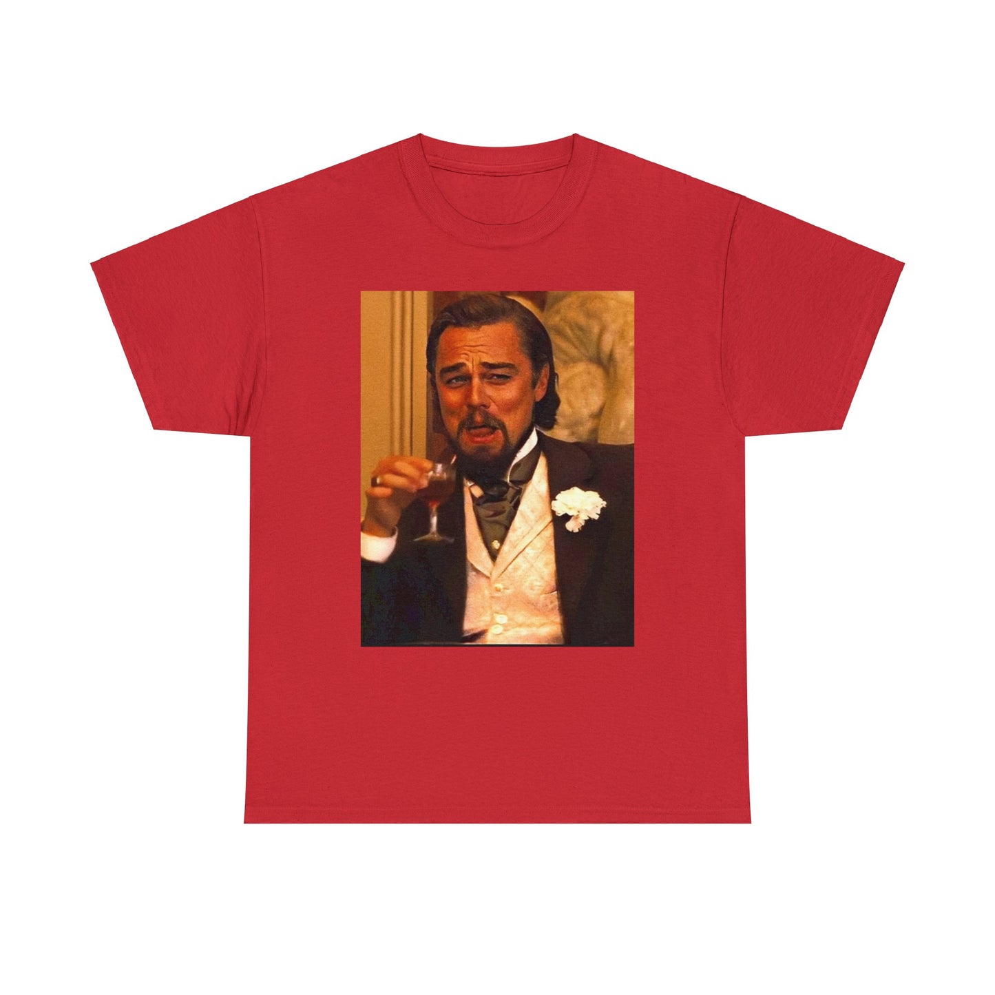 Unisex Heavy Cotton Tee Leonard DiCaprio Django Meme