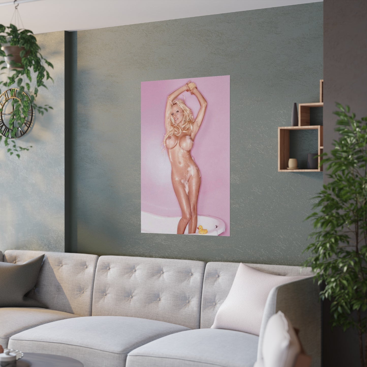 Satin Posters (210gsm) Pamela Nude