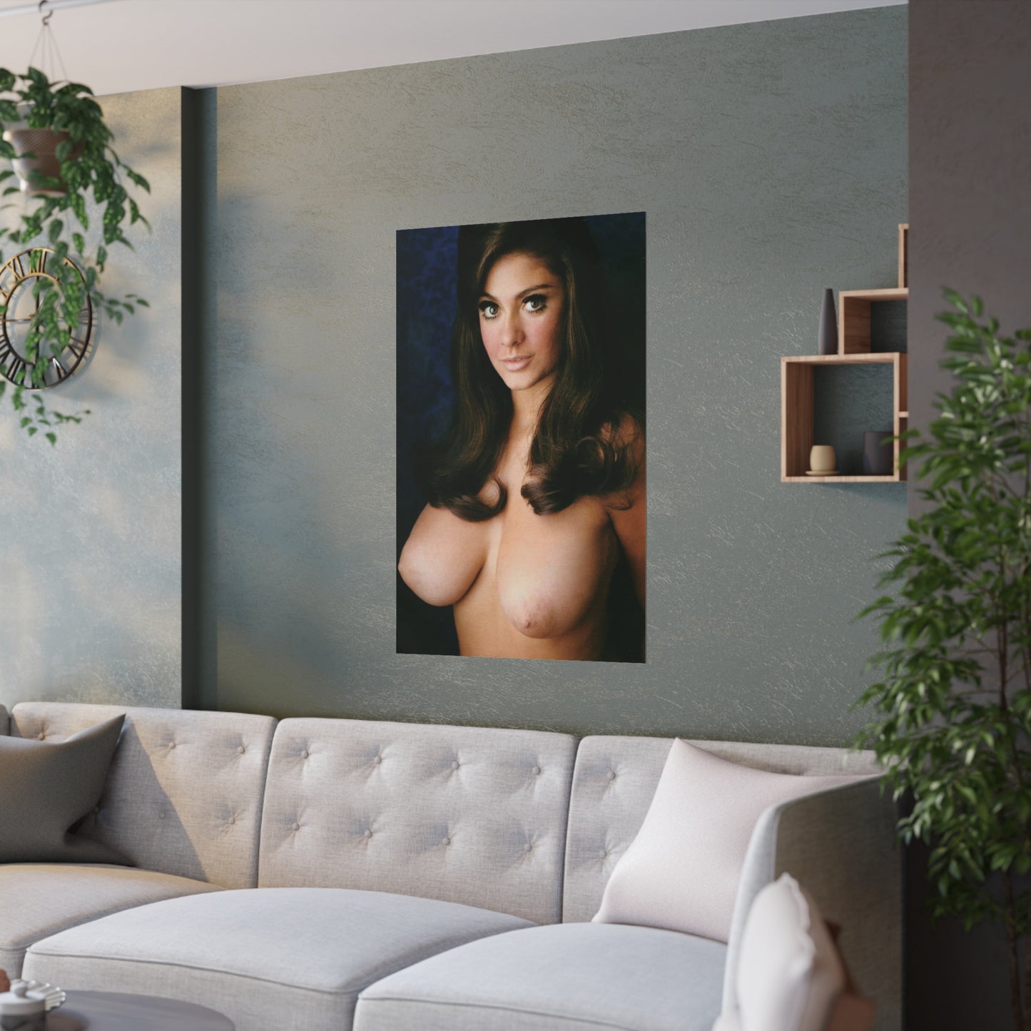 Satin Posters (210gsm) Playboy Playmate Cynthia Myers Nude