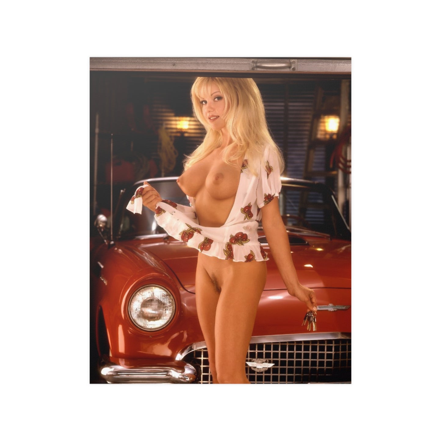Satin Posters (210gsm) Playboy Playmate August 1998 Angela Little