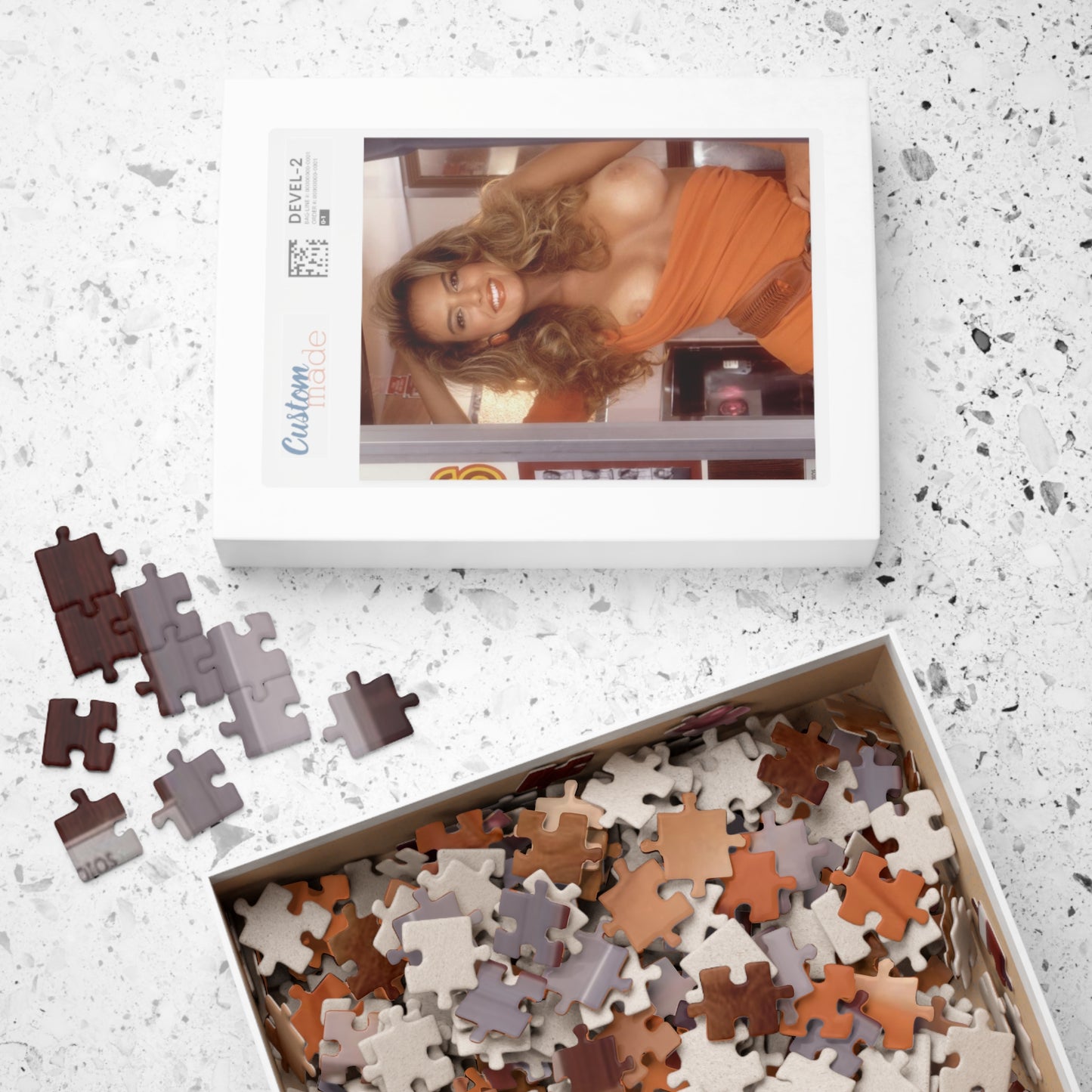 Puzzle (110, 252, 500, 1014-piece) Playboy Playmate August 1989 Gianna Amore