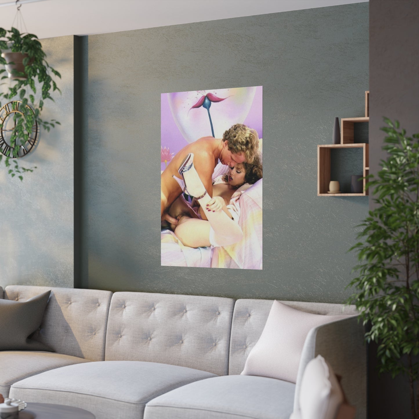 Satin Posters (210gsm) Traci Lords Retro Porn Star Nude Naked