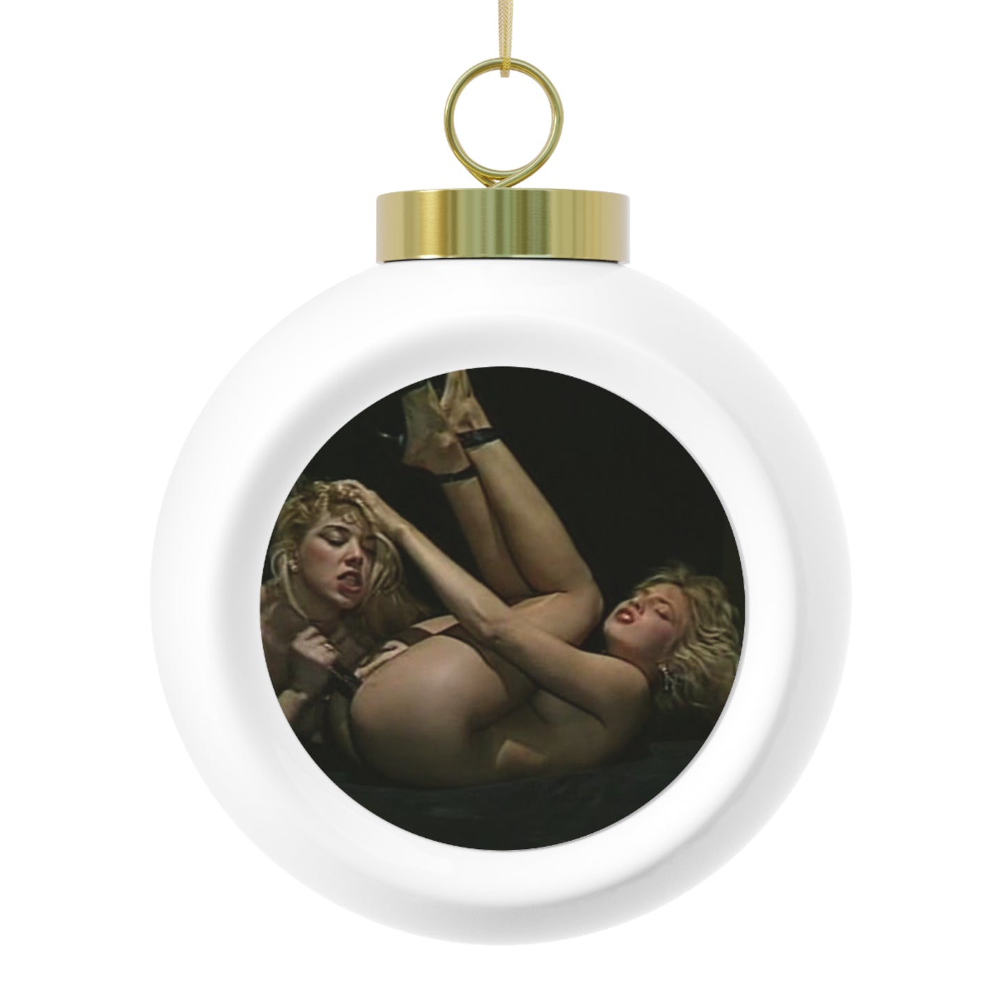 Christmas Ball Ornament Traci Lords Nude Naked Fucking Retro