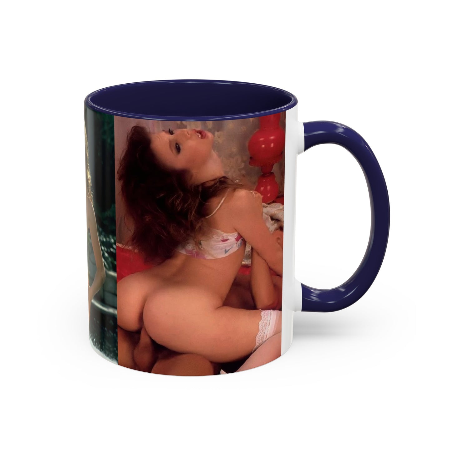 Accent Coffee Mug (11, 15oz) Traci Lords Nude Naked Retro Fuck Sex