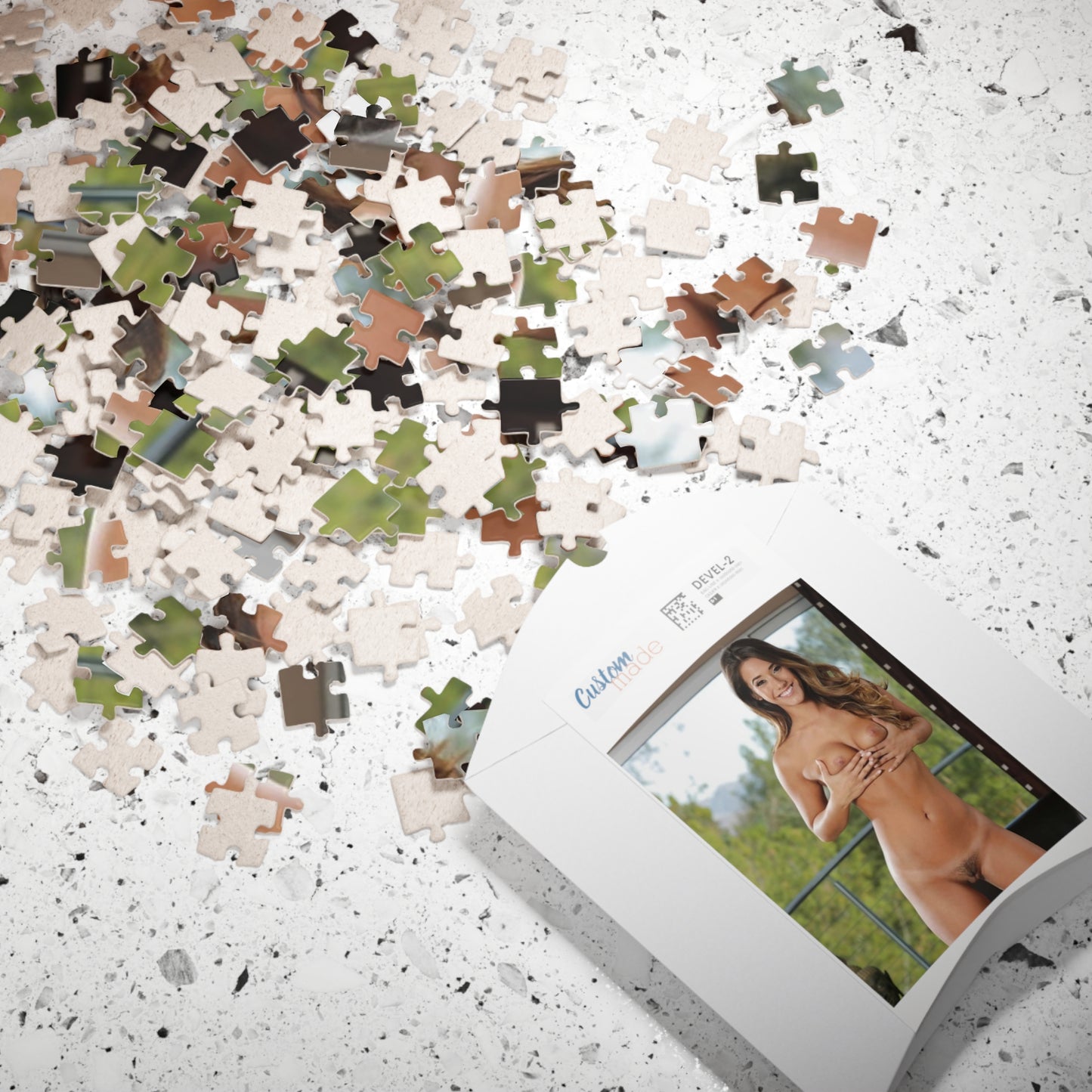 Puzzle (110, 252, 500, 1014-piece) Eva Lovia Nude 3