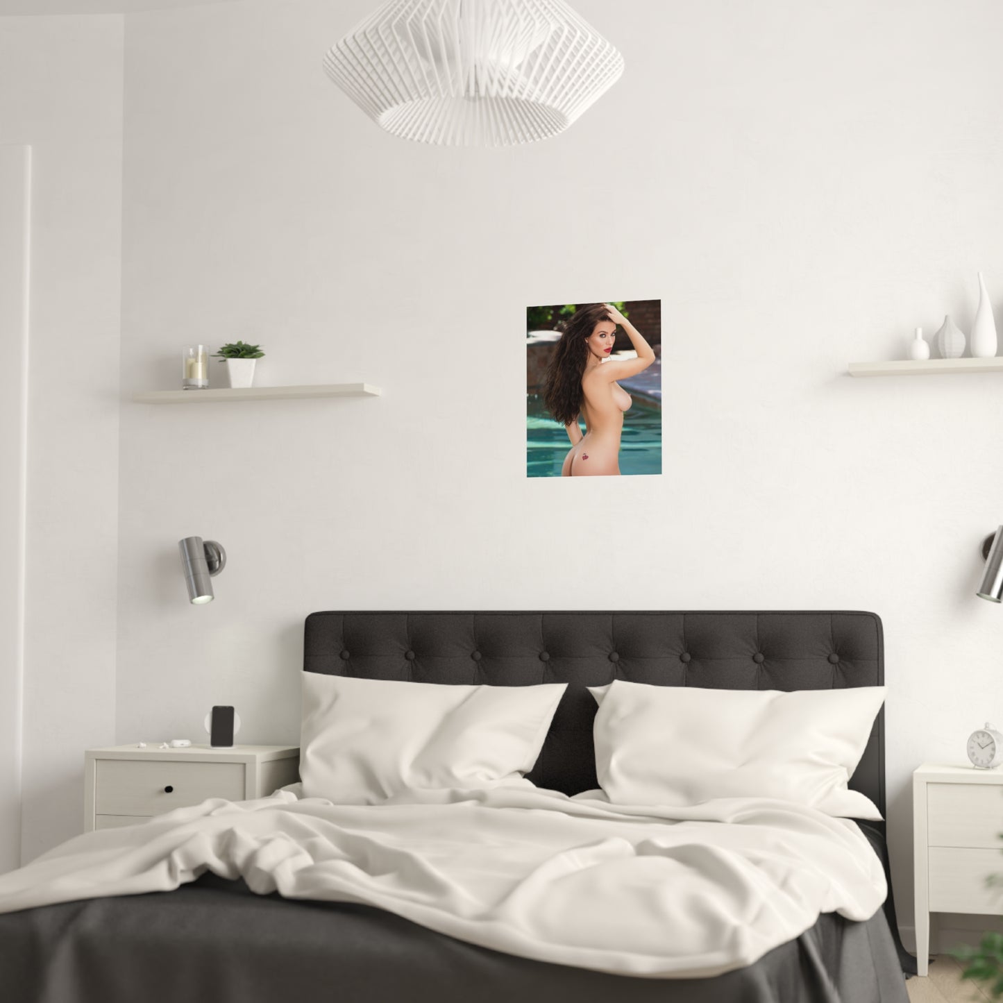 Satin Posters (210gsm) Lana Rhoades Nude