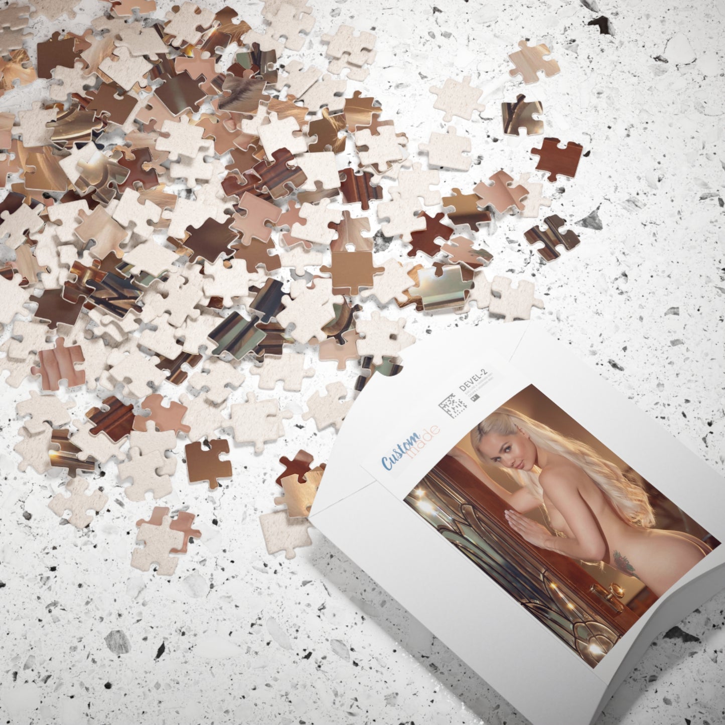 Puzzle (110, 252, 500, 1014-piece) Porn Star Puzzle Elsa Jean #2