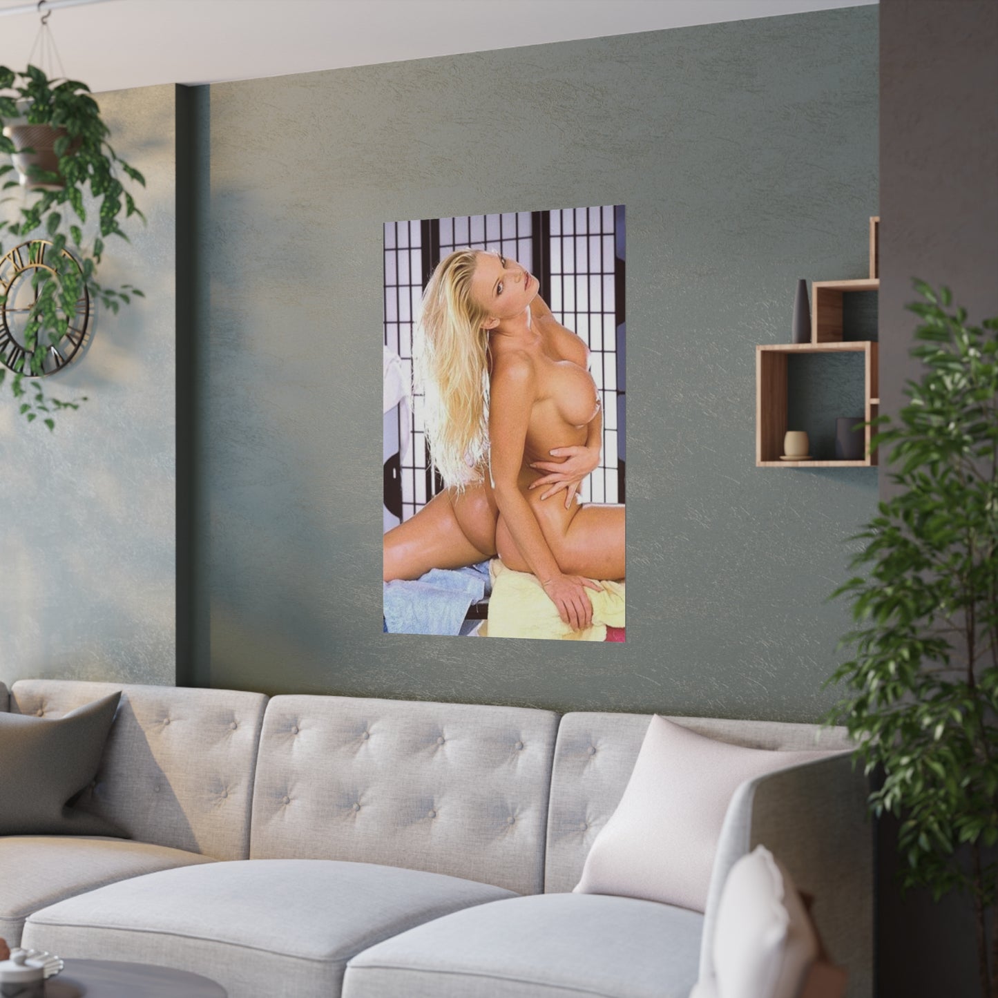 Satin Posters (210gsm) Pornstar Nikki Tyler Nude