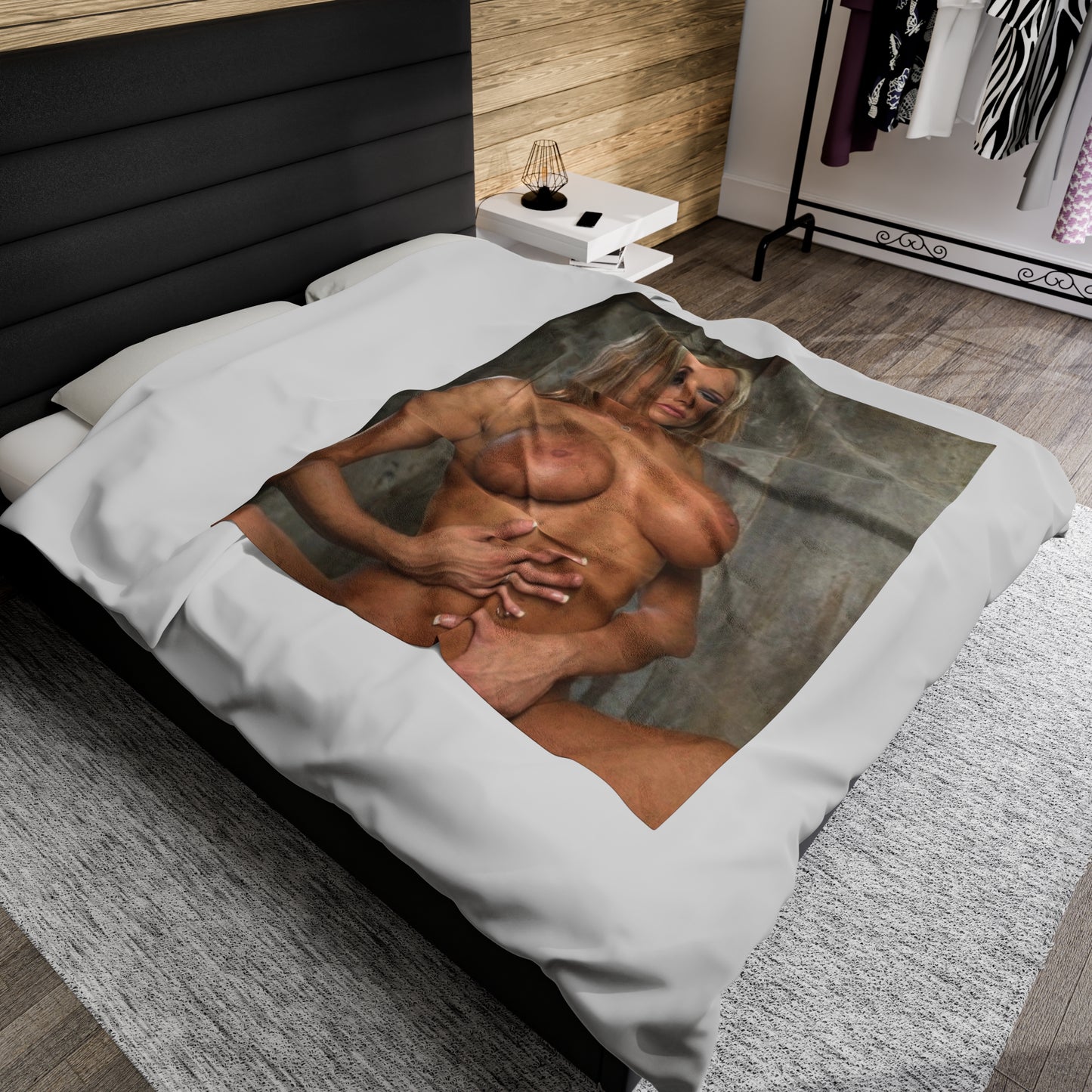 Velveteen Plush Blanket Pornstar Briana Banks Nude