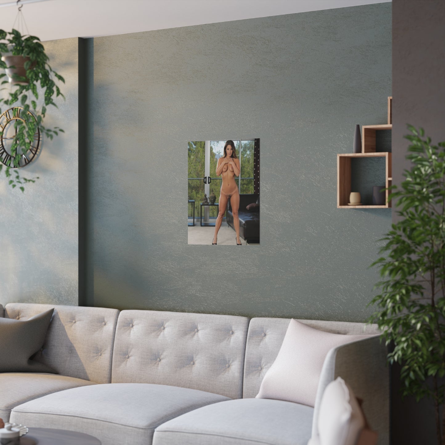 Satin Posters (210gsm) Eva Lovia Nude