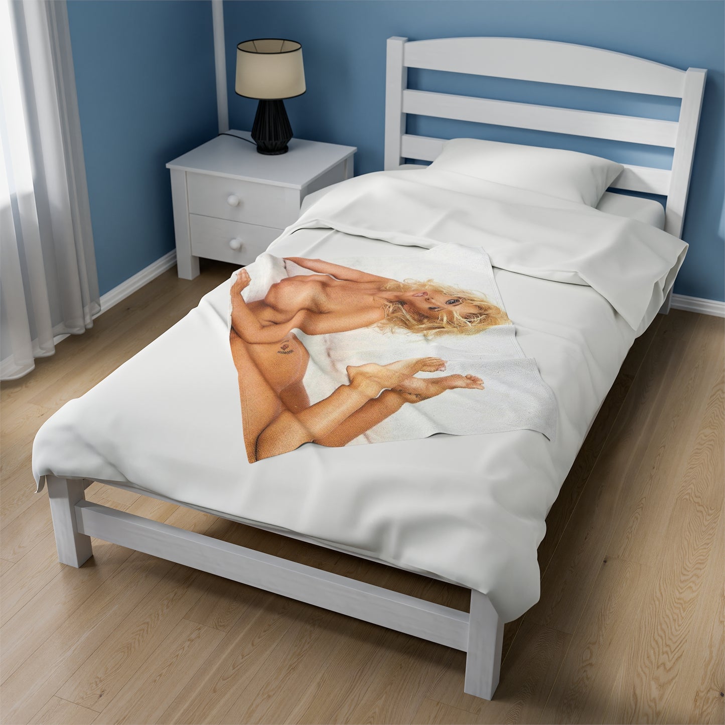 Velveteen Plush Blanket Pornstar Jenna Jameson Nude