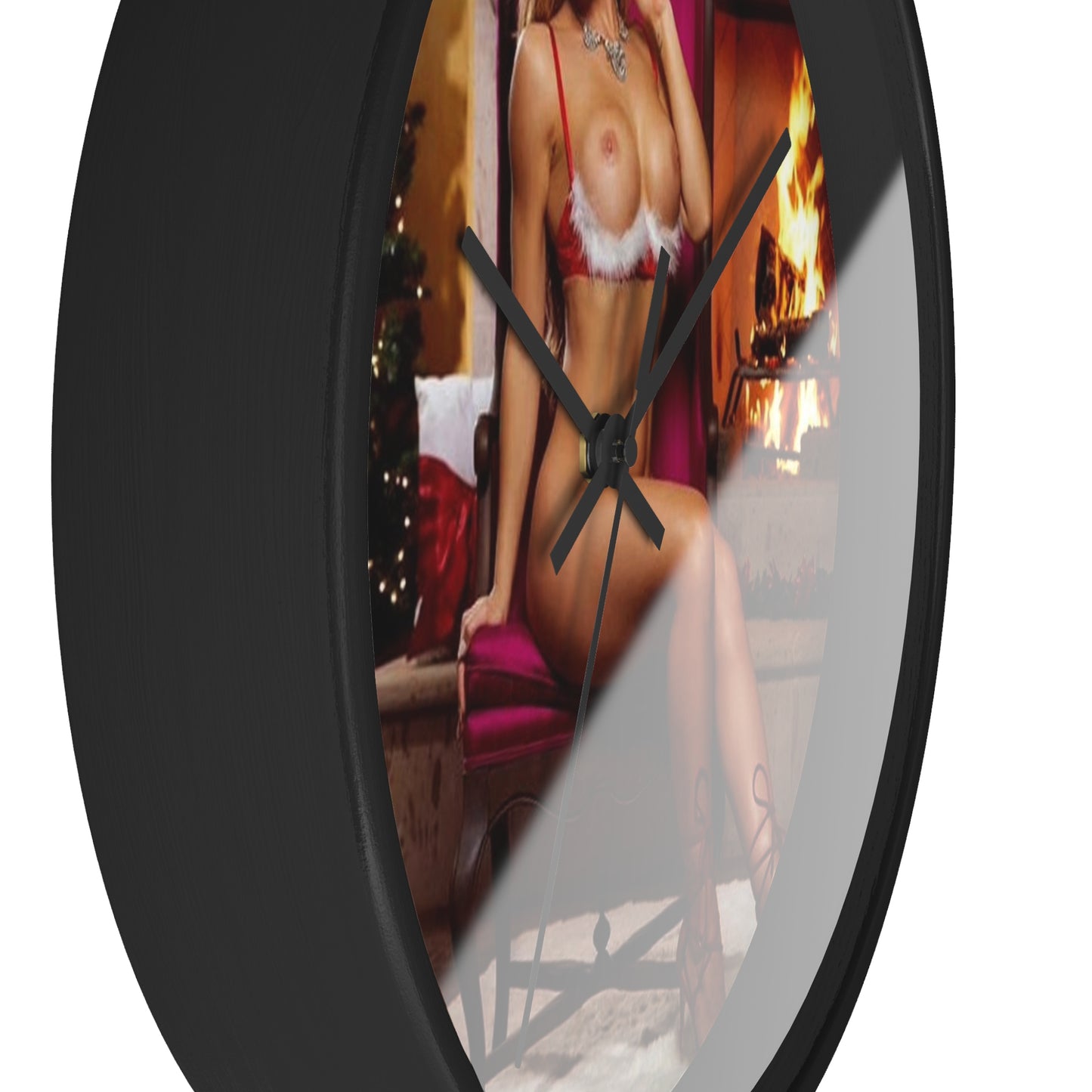 Wall Clock Pornstar Nicole Aniston Nude Christmas