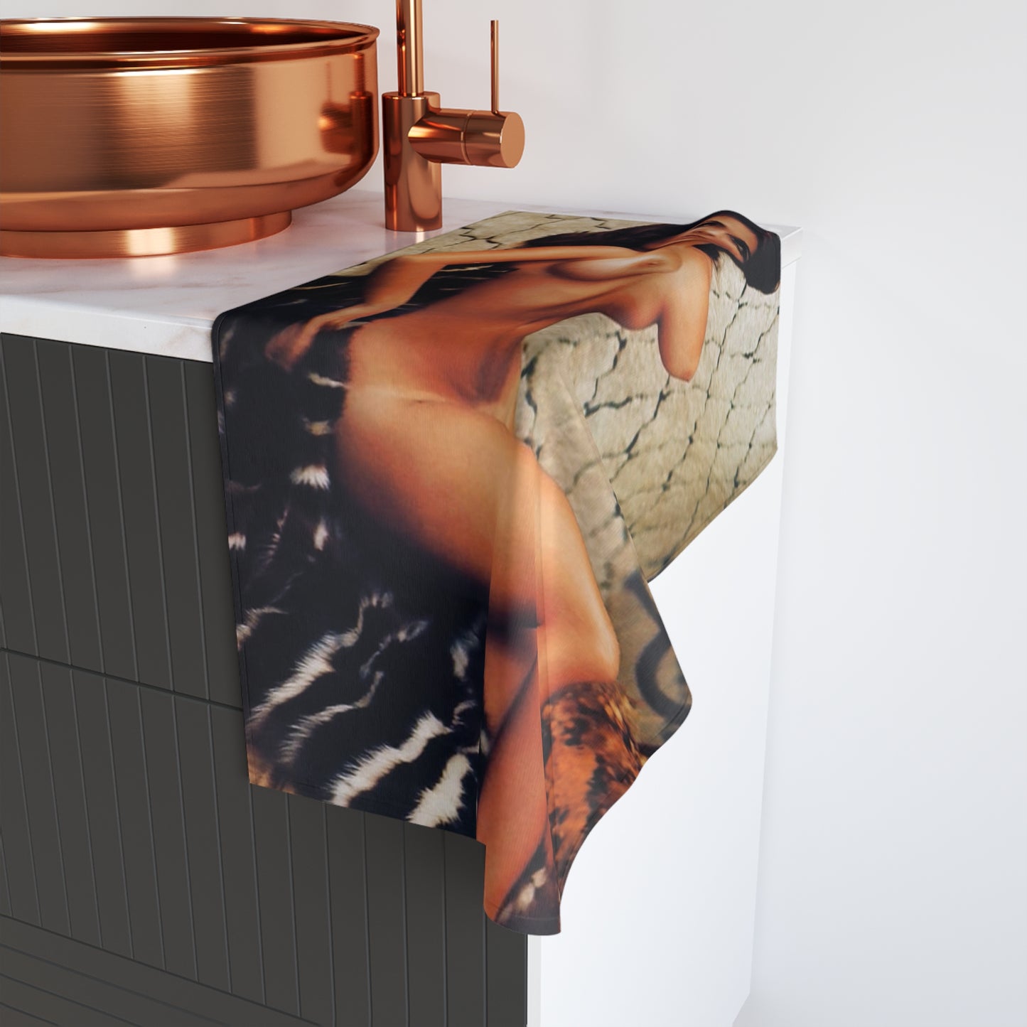Hand Towel Cynthia Myers Nude