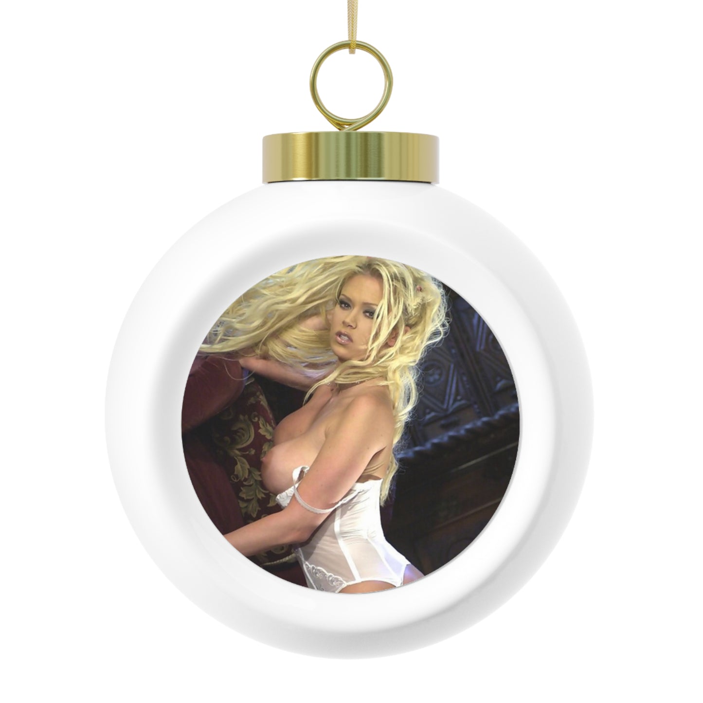 Christmas Ball Ornament Pornstar Jenna Jameson Nude