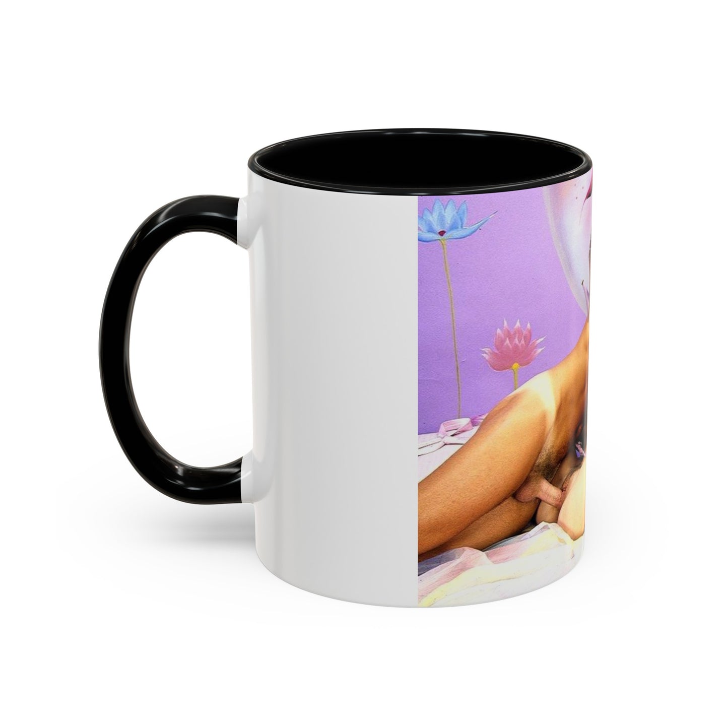 Accent Coffee Mug (11, 15oz) Traci Lords Nude Naked Retro