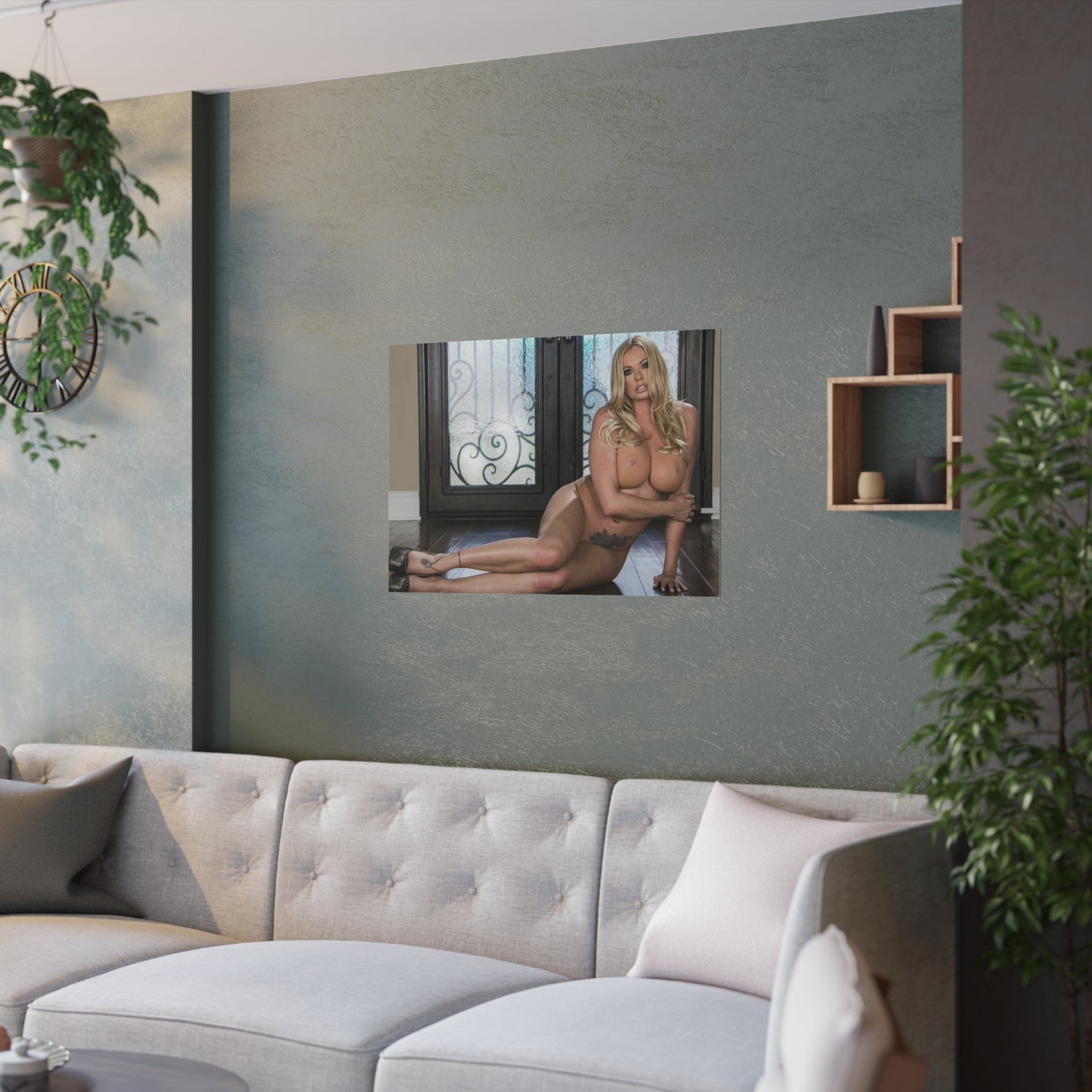 Satin Posters (210gsm) Pornstar Briana Banks Nude