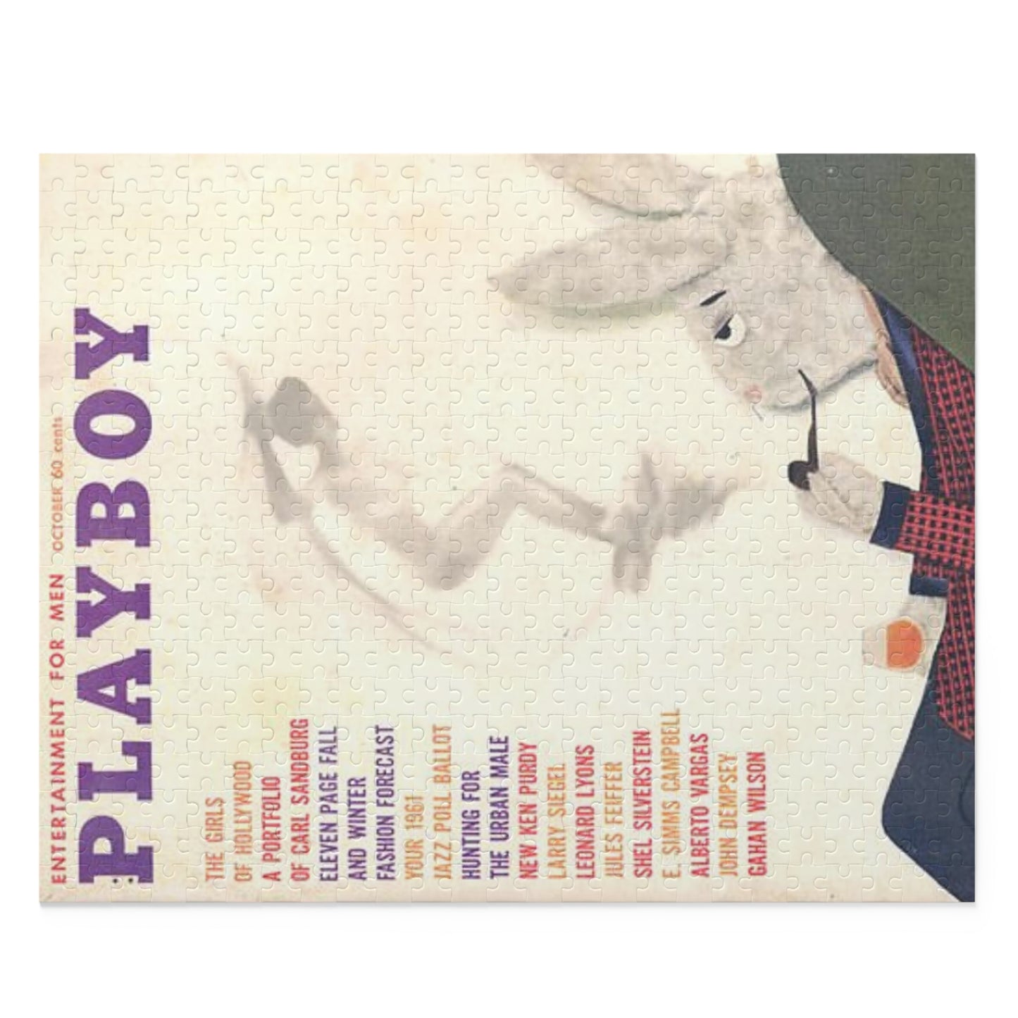 Puzzle (120, 252, 500-Piece) Playboy Cover October 1960