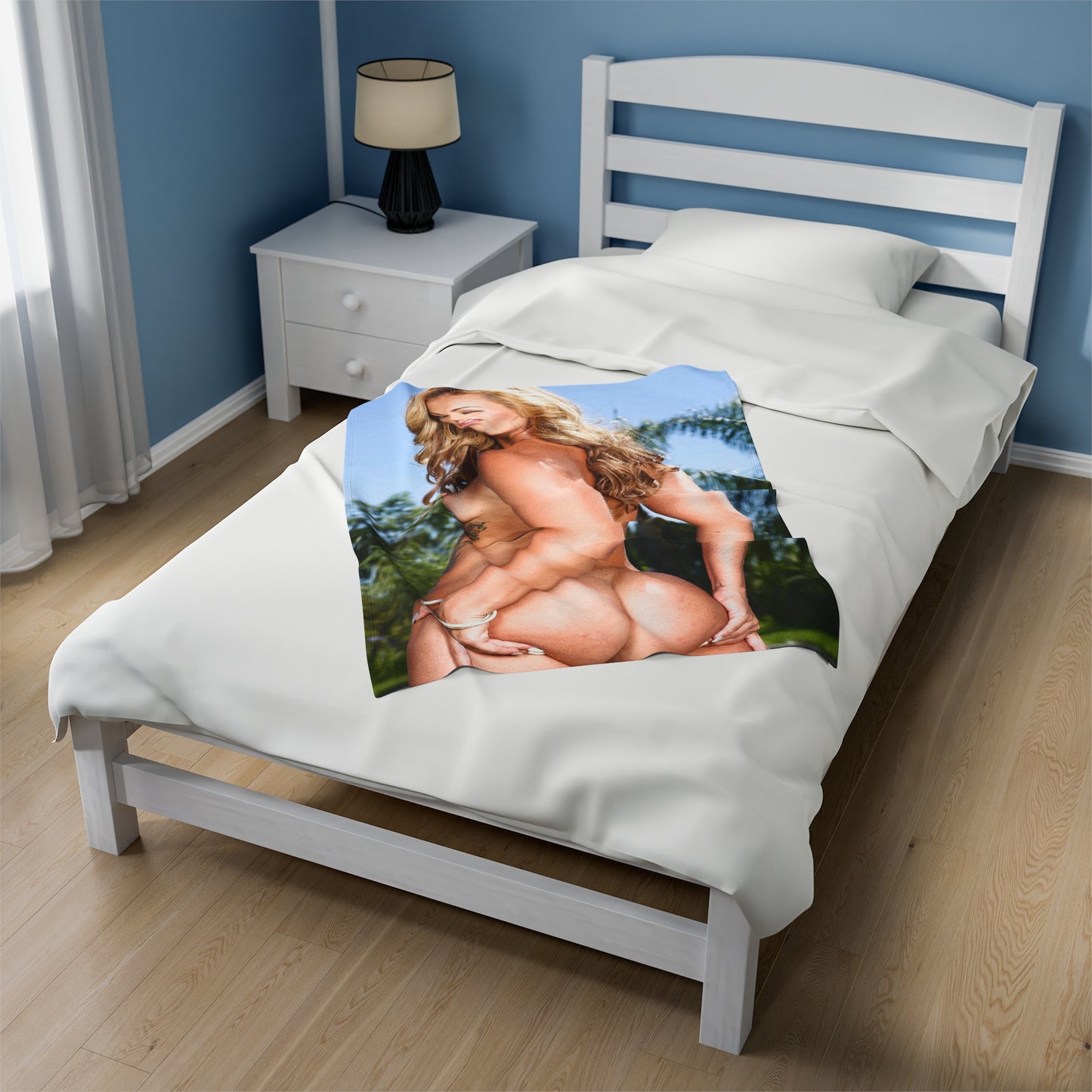 Velveteen Plush Blanket Pornstar Kelsie Monroe Nude