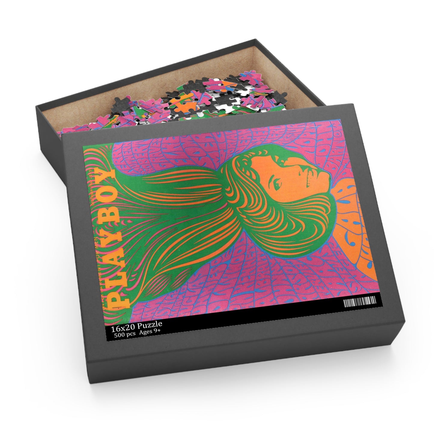 Puzzle (120, 252, 500-Piece) Playboy Cover December 1967