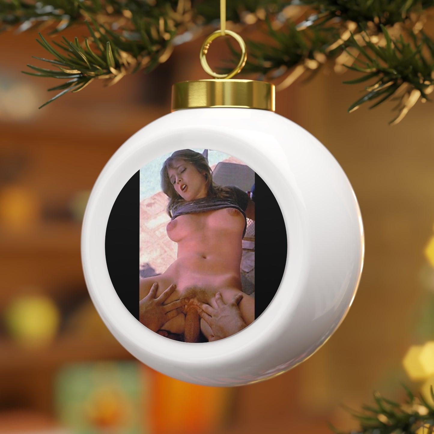 Christmas Ball Ornament Traci Lords Nude