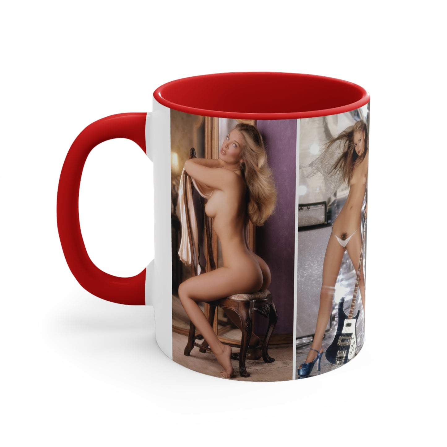 Accent Coffee Mug, 11oz Playboy Playmates 1977 January - April