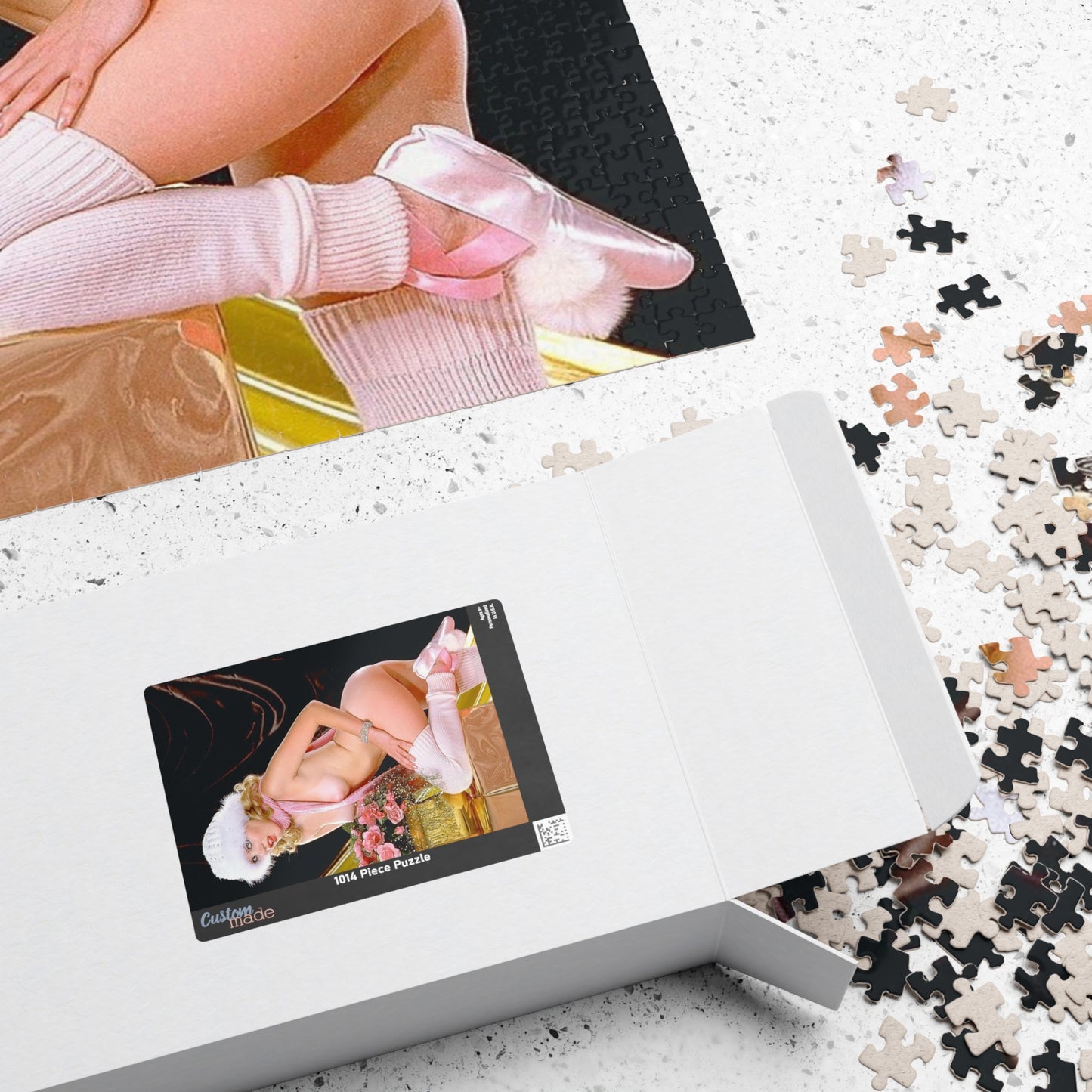 Puzzle (110, 252, 500, 1014-piece) Retro Pornstar Shauna Grant Nude
