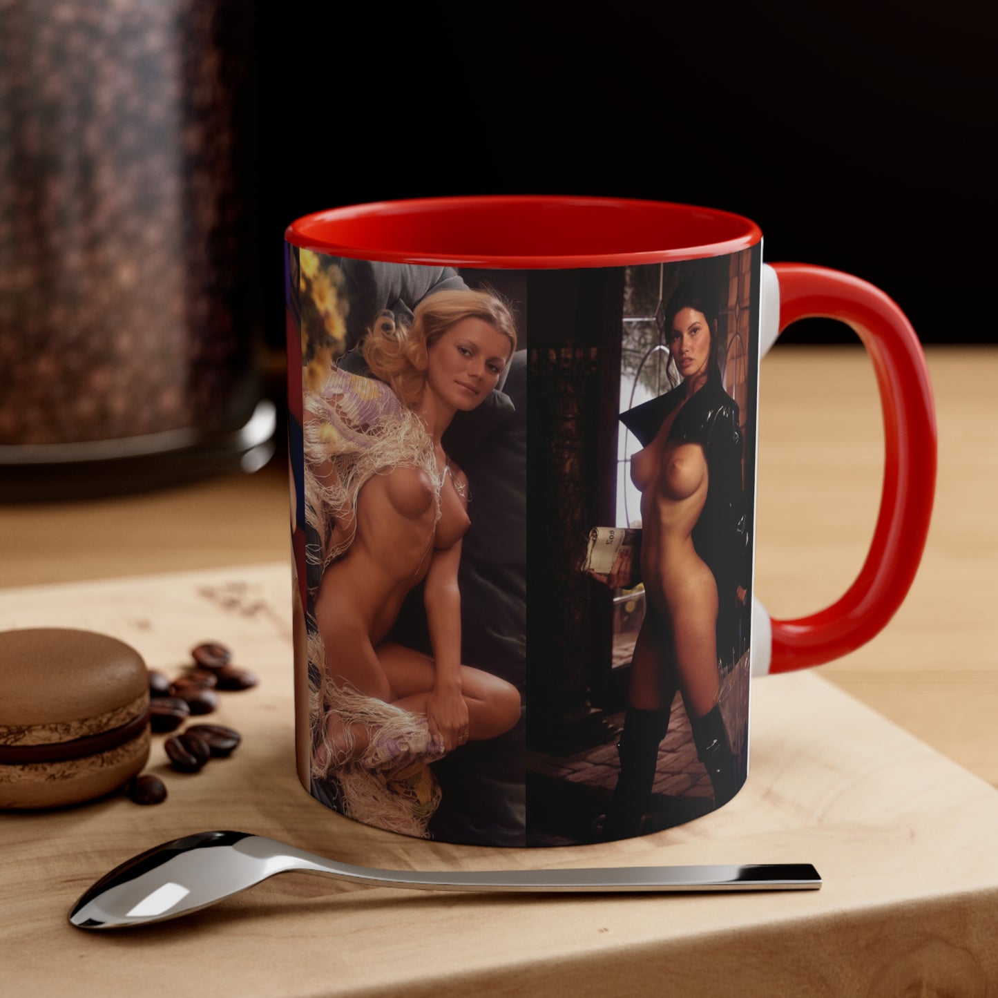 Accent Coffee Mug, 11oz Playboy Playmate 1975 January - April