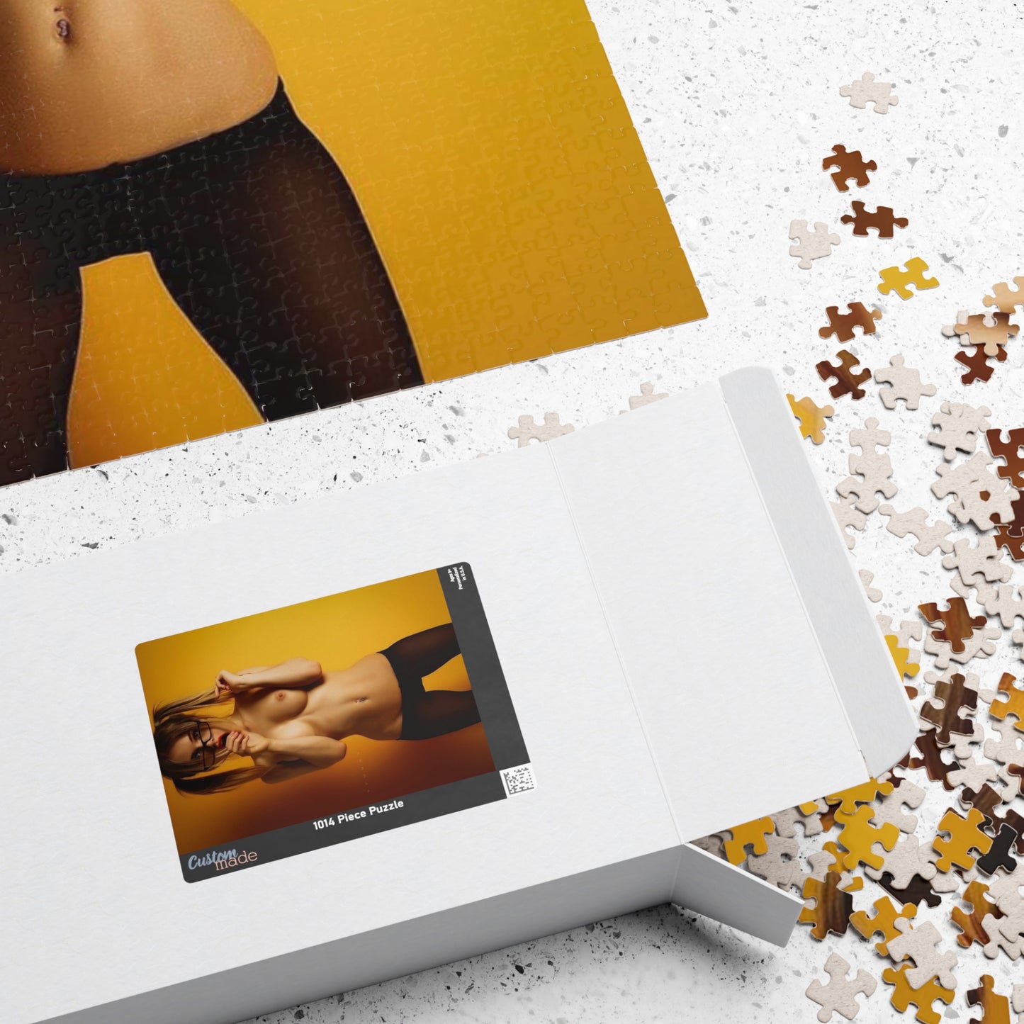Puzzle (110, 252, 520, 1014-piece) Sexy Pigtails Nude