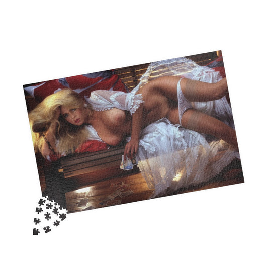 Puzzle (110, 252, 500, 1014-piece) Playboy Playmate September 1987 Gwen Hajek