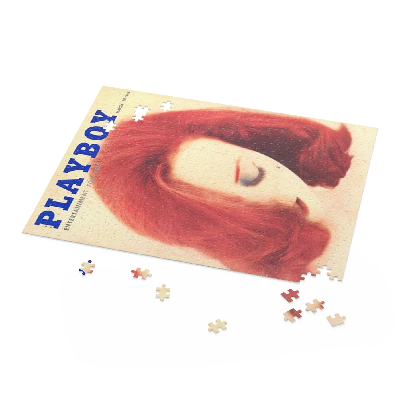 Puzzle (120, 252, 500-Piece) Playboy Cover March 1960
