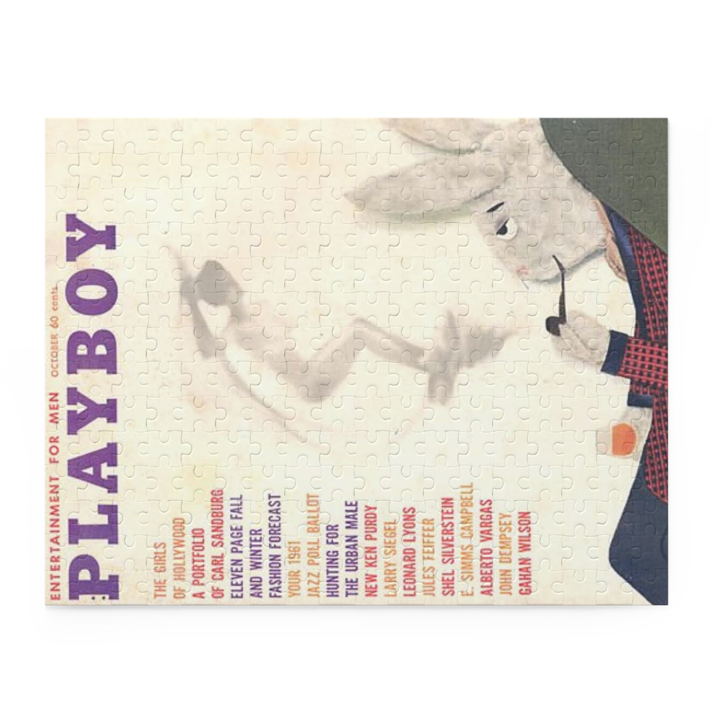 Puzzle (120, 252, 500-Piece) Playboy Cover October 1960