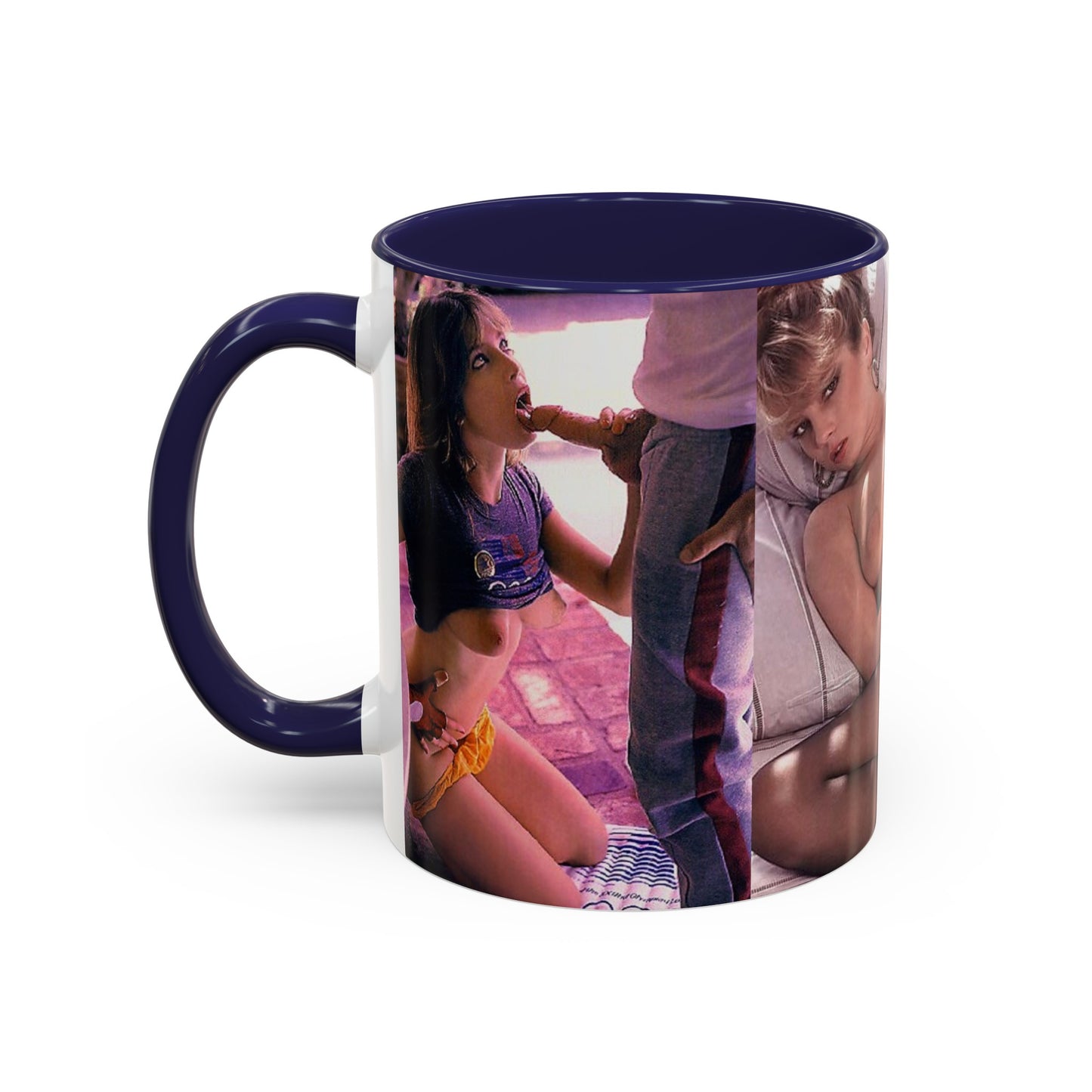 Accent Coffee Mug (11, 15oz) Traci Lords Nude Naked Retro Fuck Sex