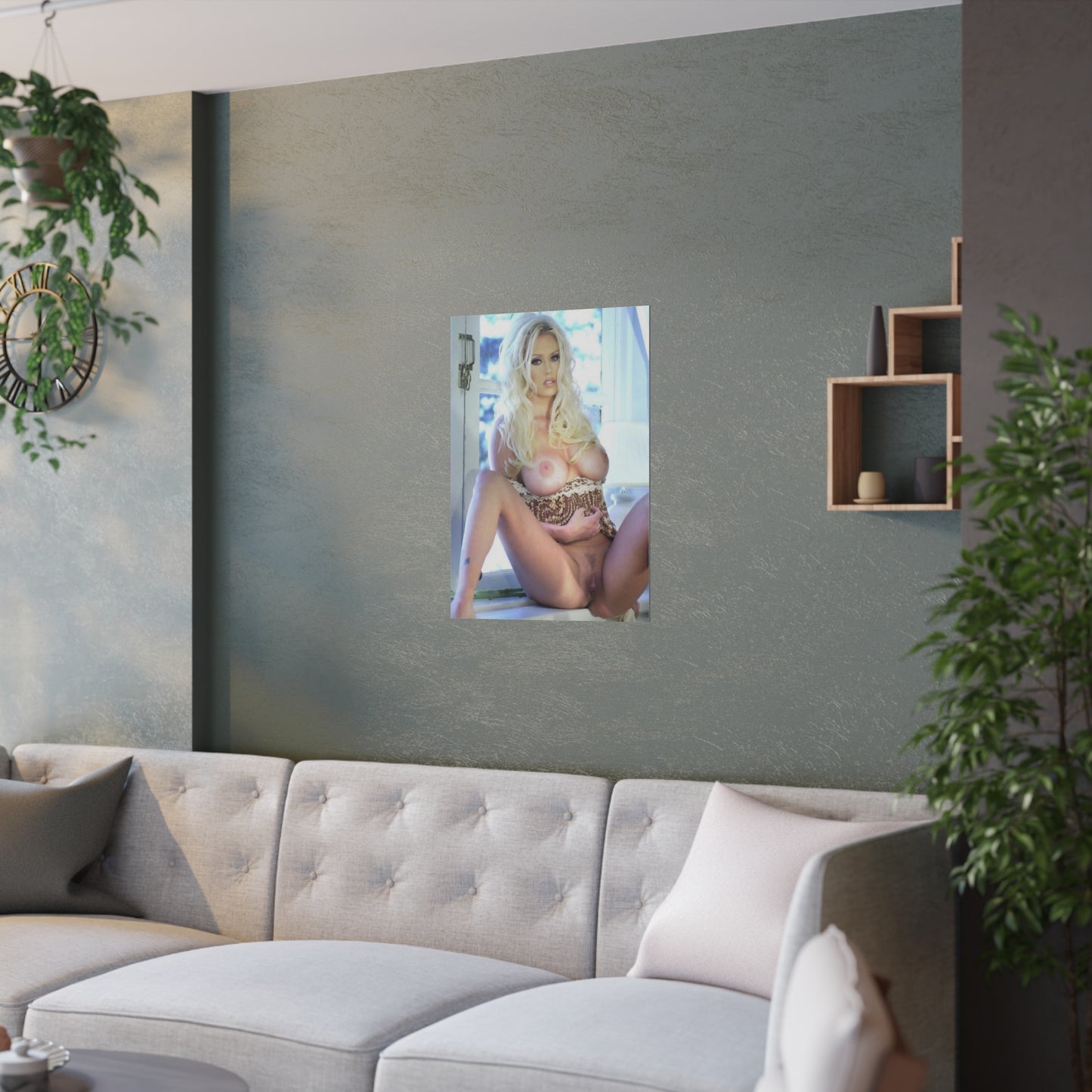 Satin Posters (210gsm) Pornstar Jenna Jameson Nude