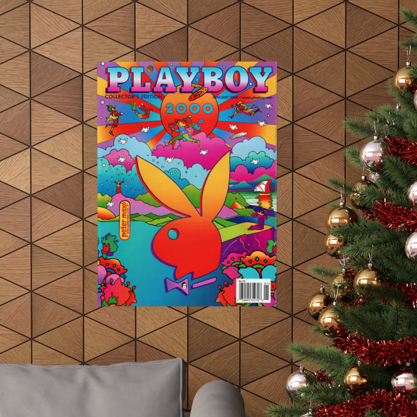 Matte Vertical Posters Play Boy January 2000 Cover