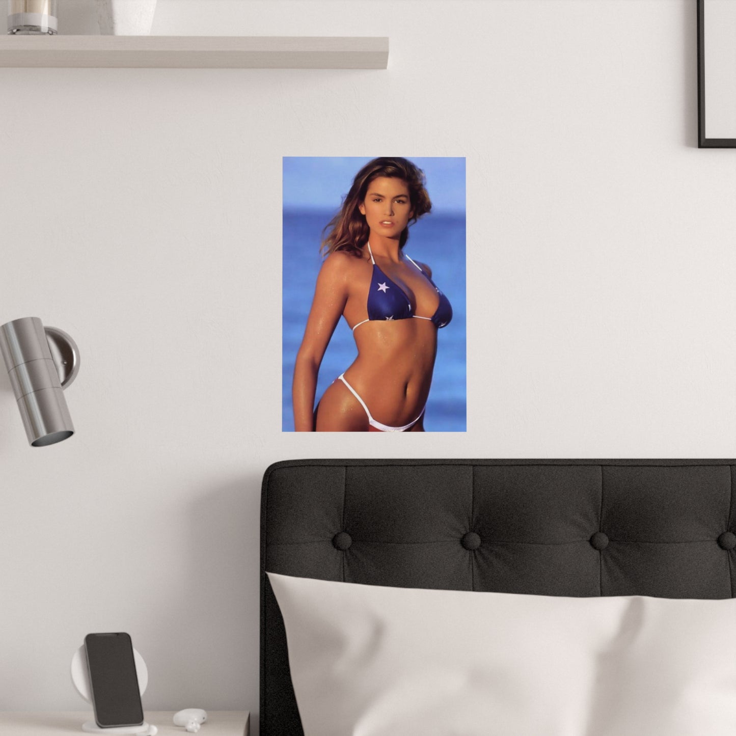 Satin Posters (210gsm) Cindy Crawford