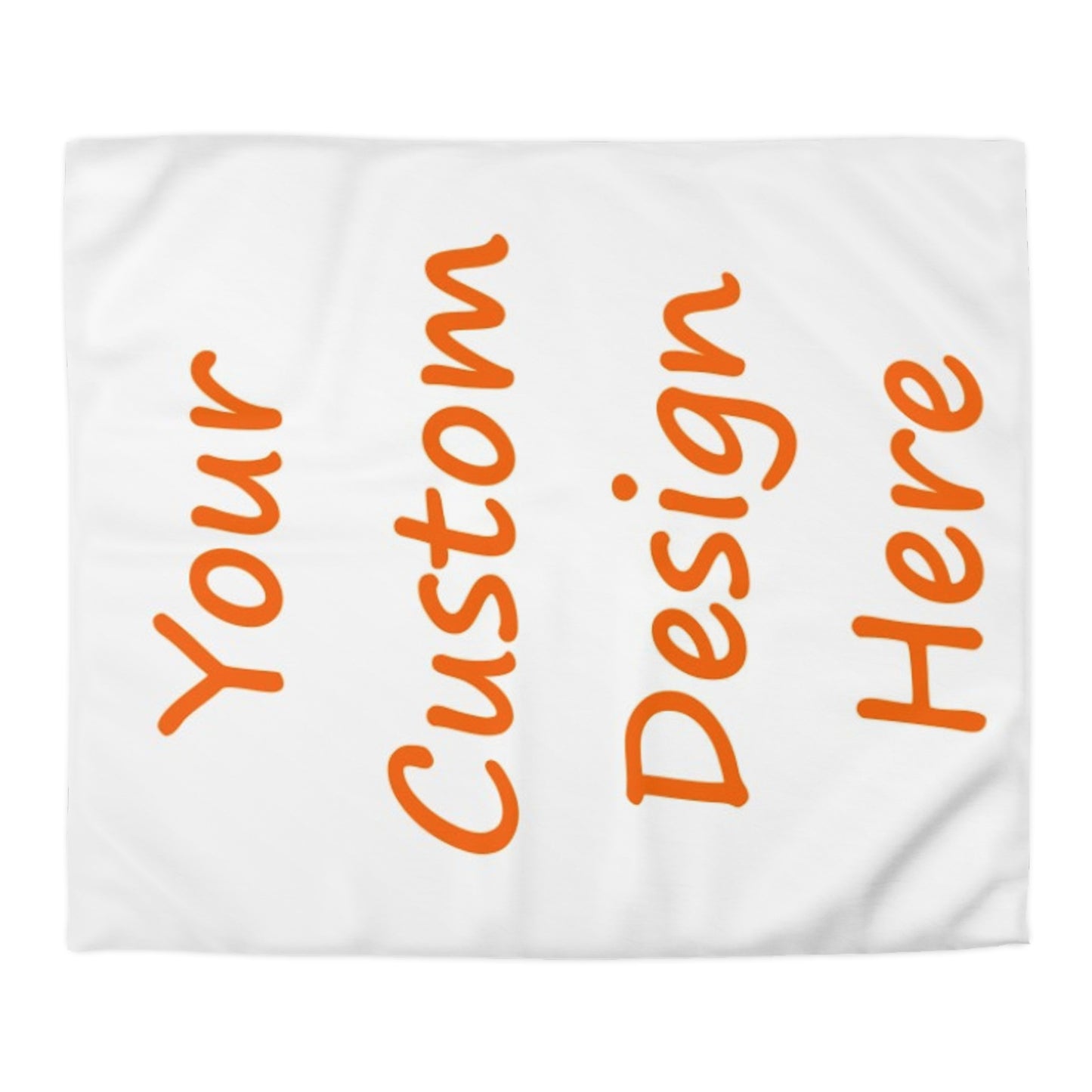 Microfiber Duvet Cover Custom Purchase & Message Artwork! No Limits!