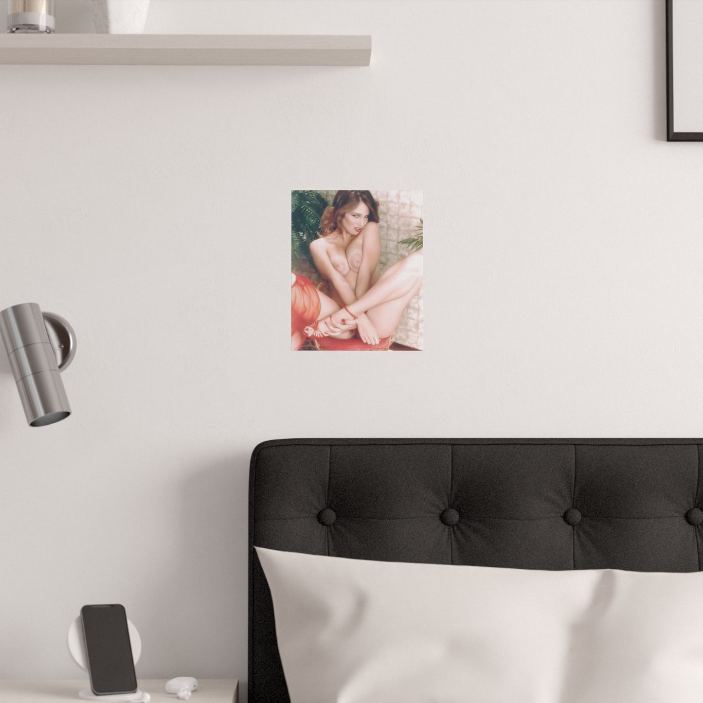 Satin Posters (210gsm) Retro 80s Adult Star Nude