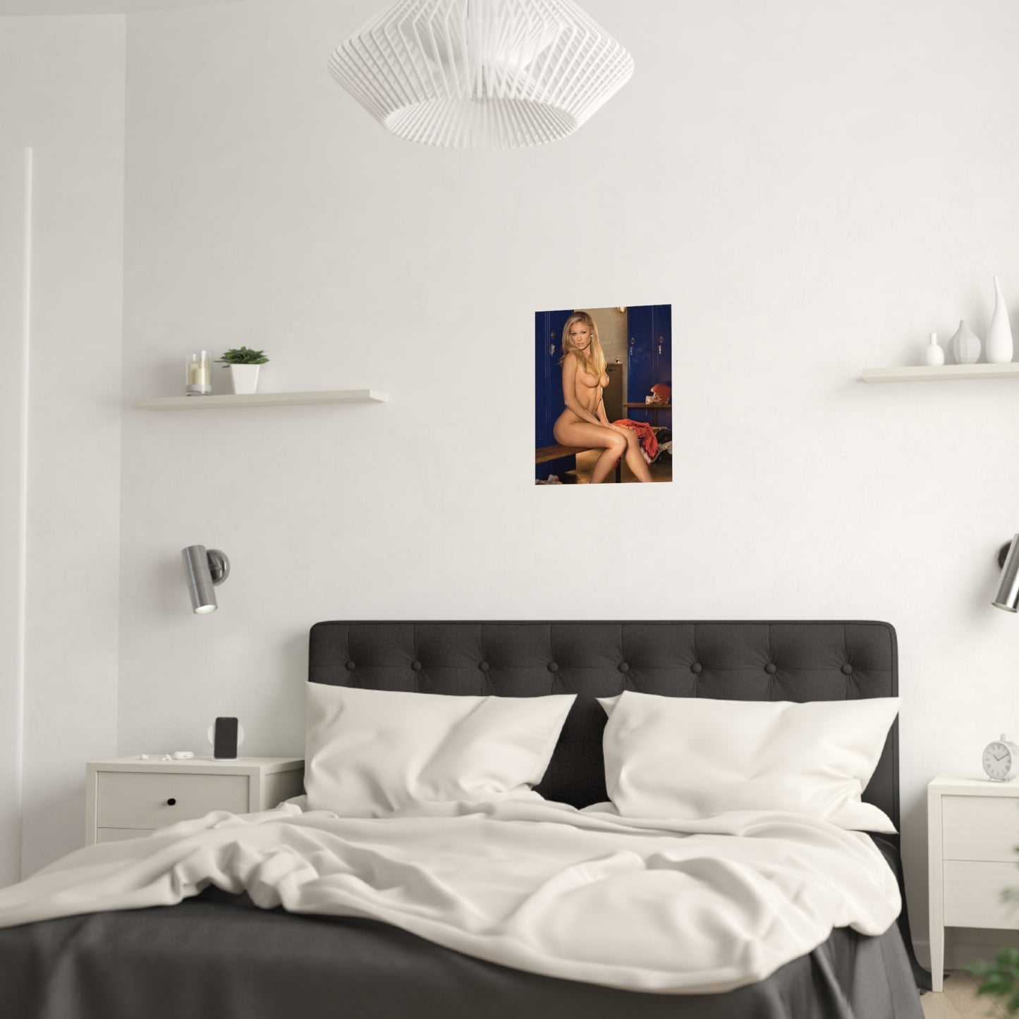 Satin Posters (210gsm) Playmate 2008 Kelly Carrington Nude 2