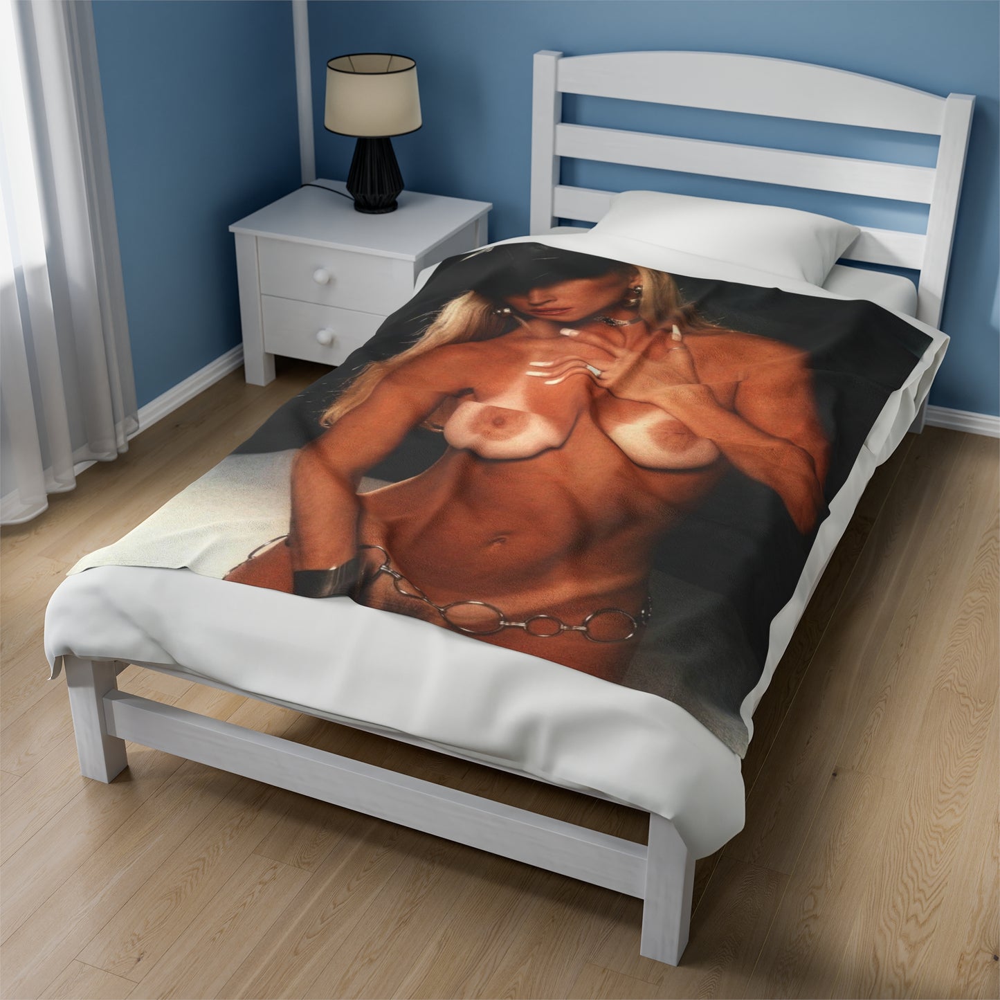 Velveteen Plush Blanket Pornstar Racquel Darrian Nude