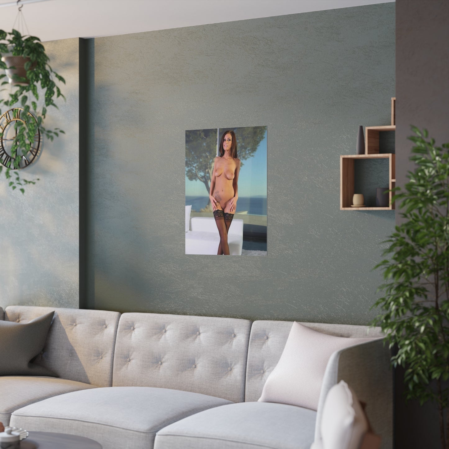 Satin Posters (210gsm) Whitney Westgate Nude