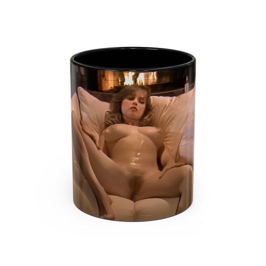 Accent Coffee Mug (11, 15oz) Traci Lords Nude