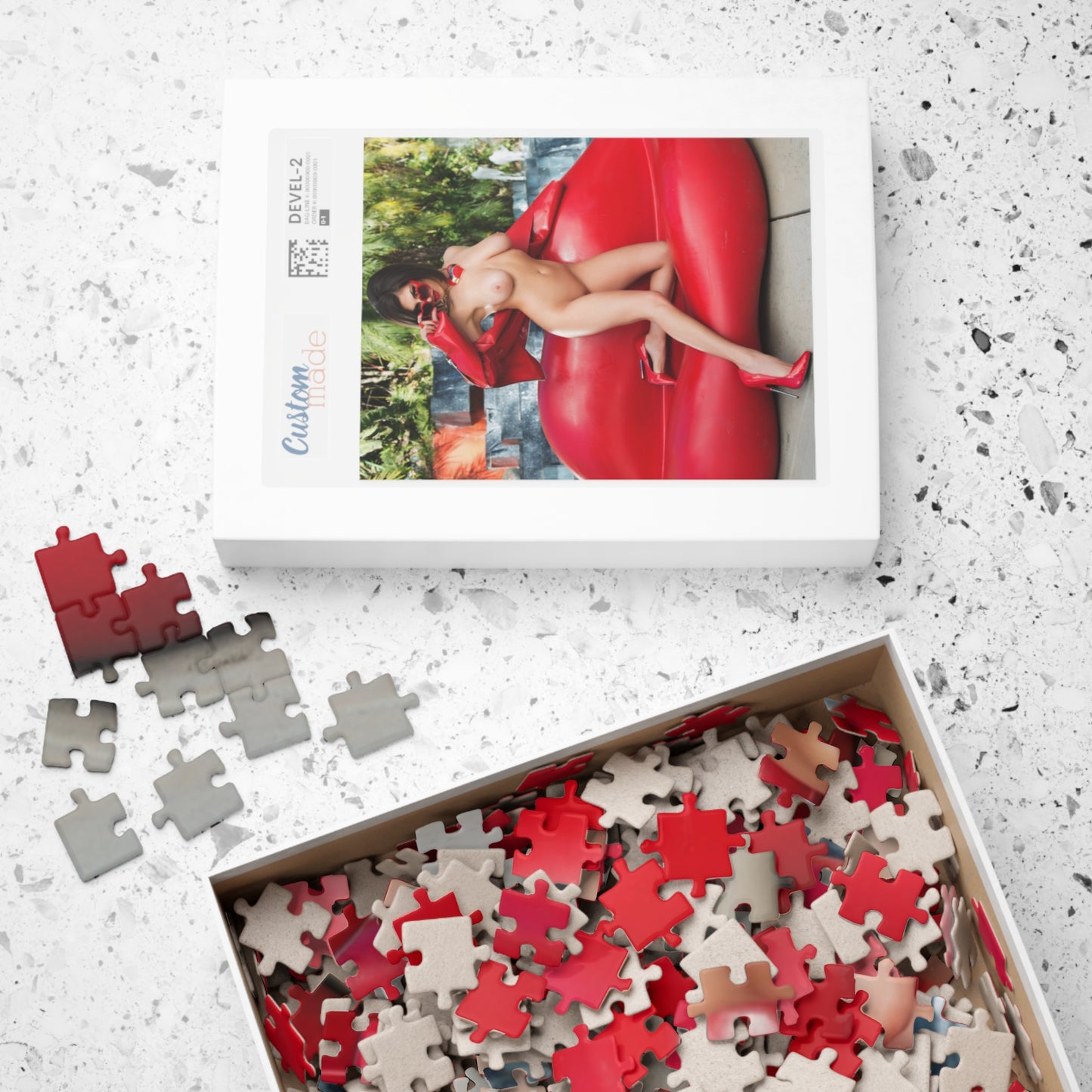 Puzzle (110, 252, 500, 1014-piece) Pet 2016 Darcie Dolce Nude