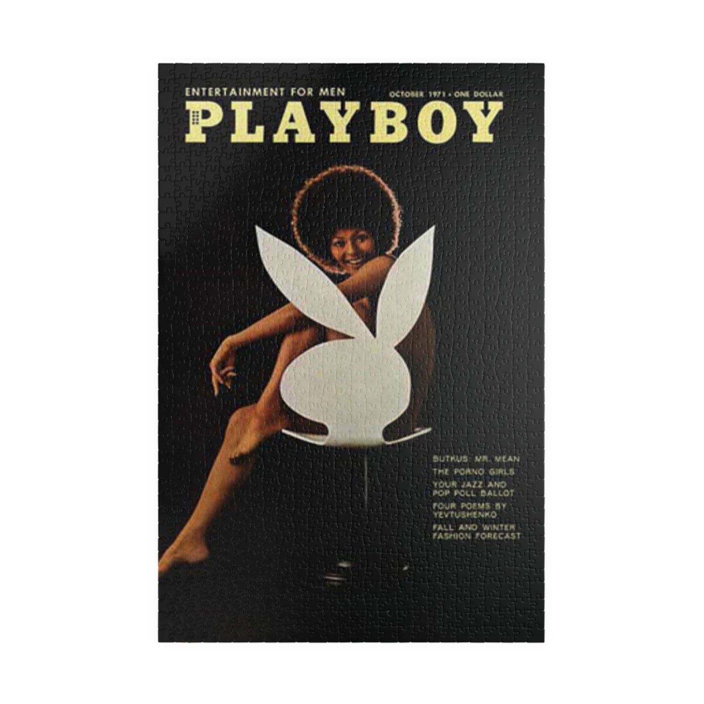 Puzzle (110, 252, 500, 1014-piece) Playboy Cover October 1971