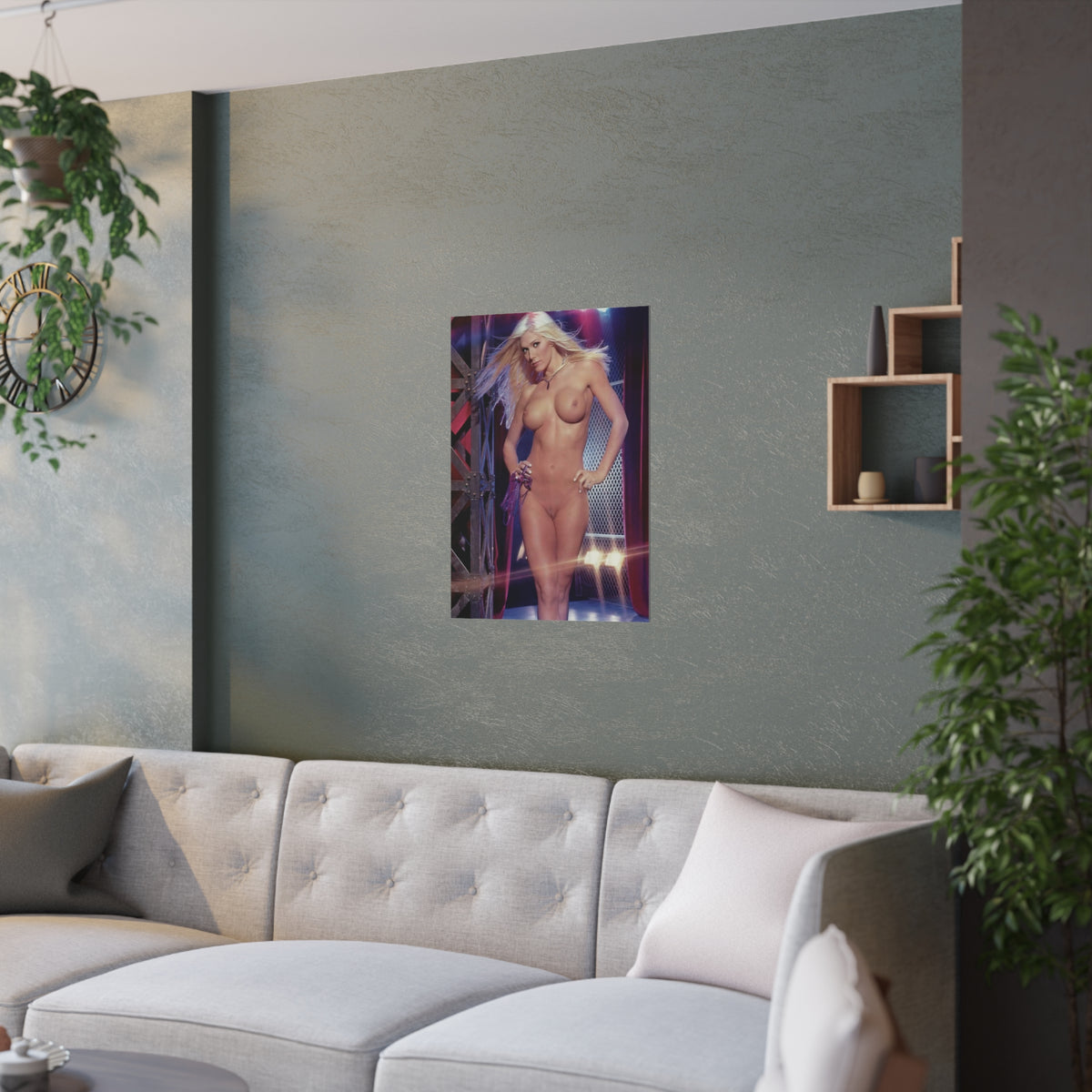 Satin Posters (210gsm) Torrie Wilson Nude