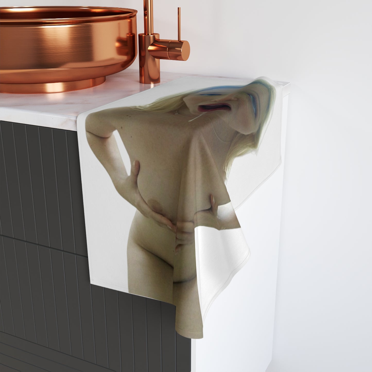 Hand Towel Target Practice Nude