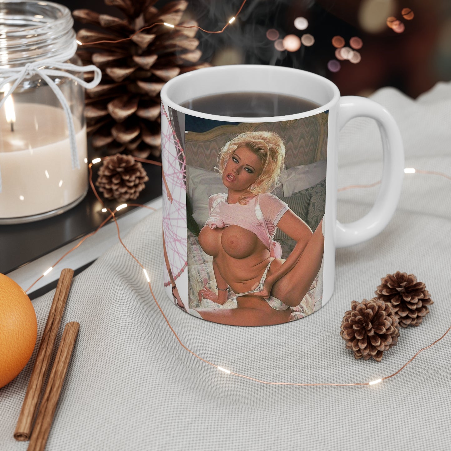 Ceramic Mug 11oz Pornstar Jenna Jameson Nude