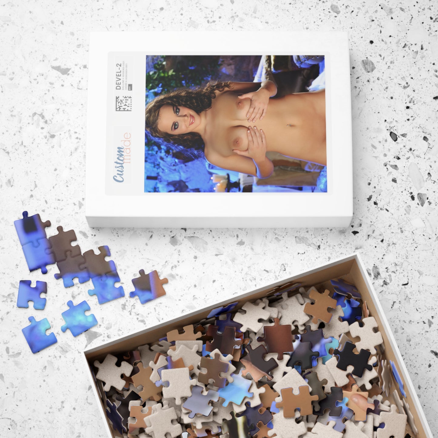 Puzzle (110, 252, 500, 1014-piece) Penthouse Pet December 2011 Natasha Nice
