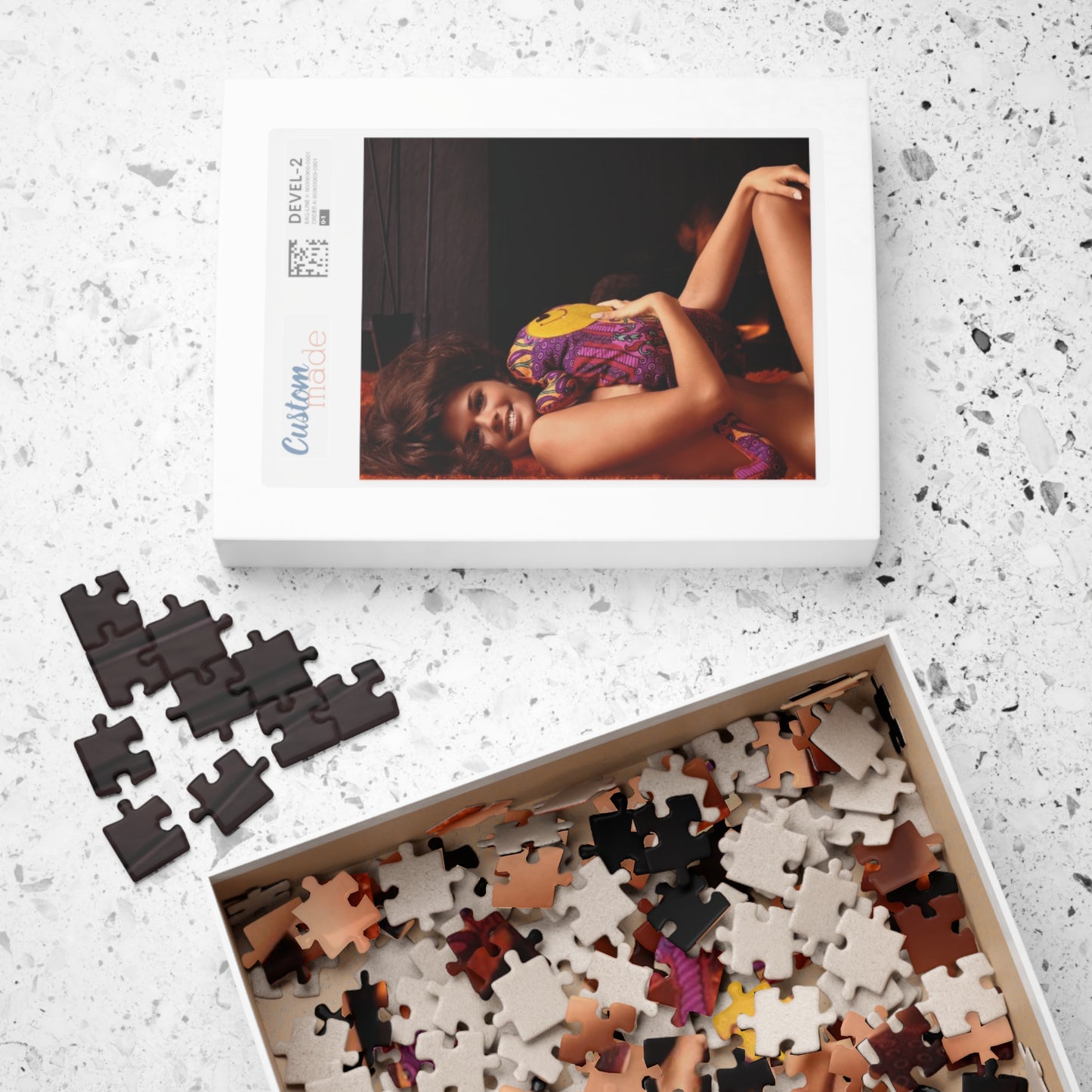Puzzle (110, 252, 500, 1014-piece) Playboy Playmate March 1970 Christine Koren